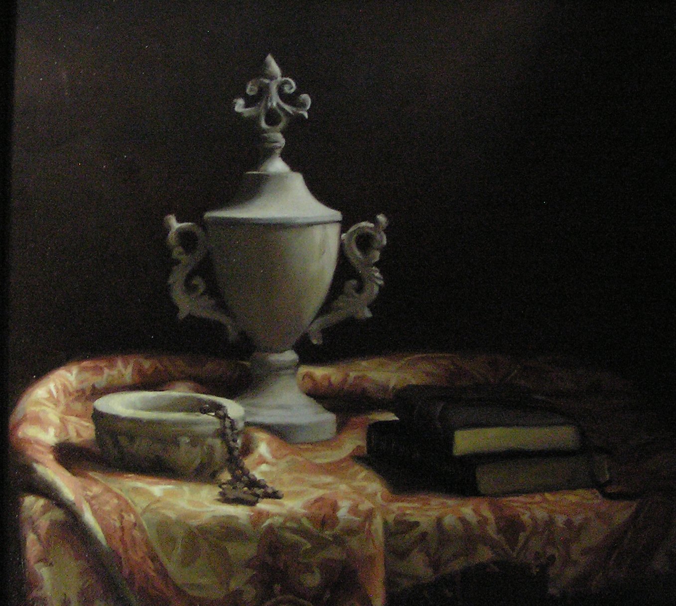 Urn with Books 21X19.JPG