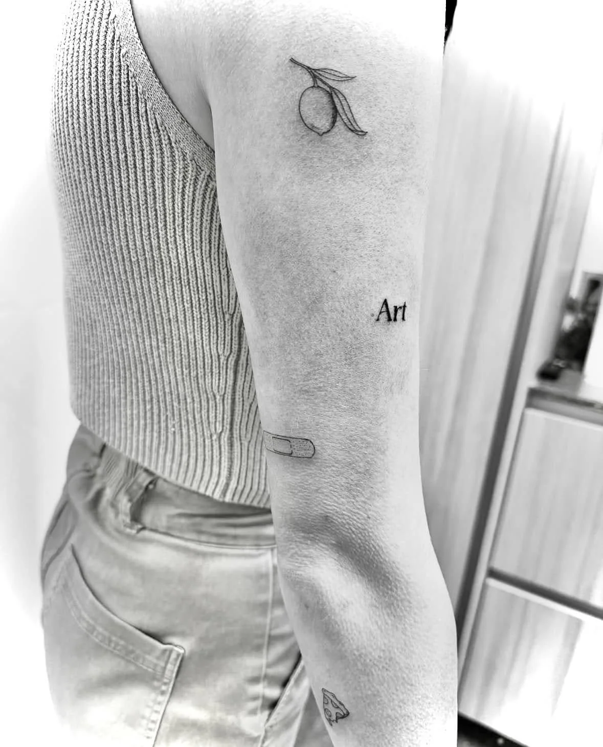 Fine Line Tattoo - sticker sleeve tattoos