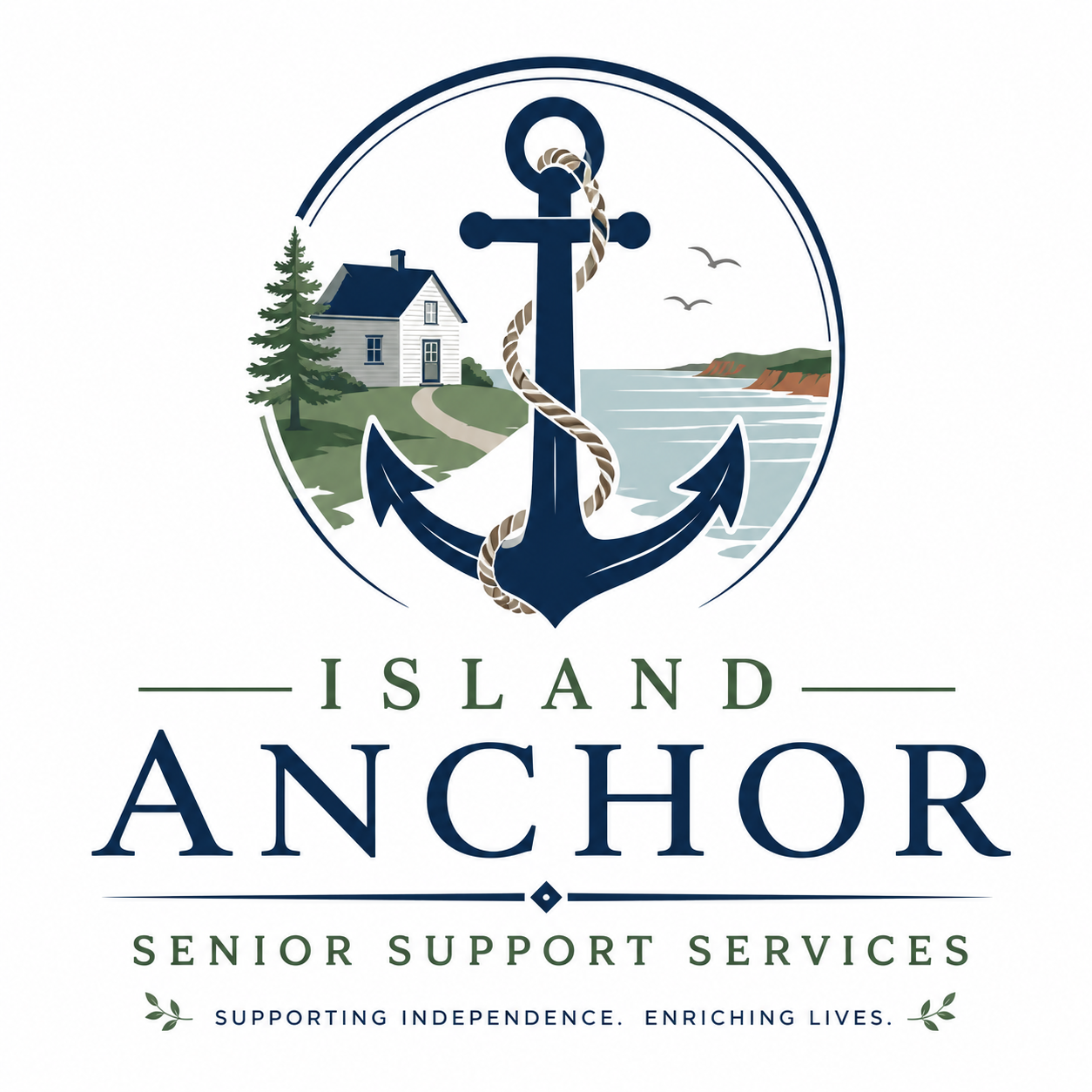 Island Anchor Senior Support Services logo