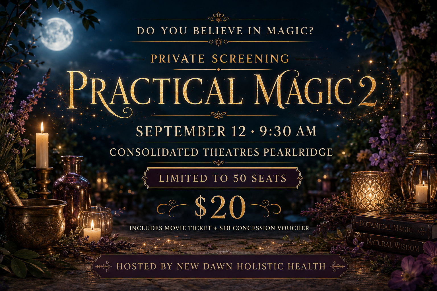 Private Screening Movie Event