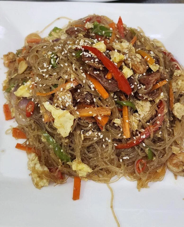 Japchae Korean Noodles