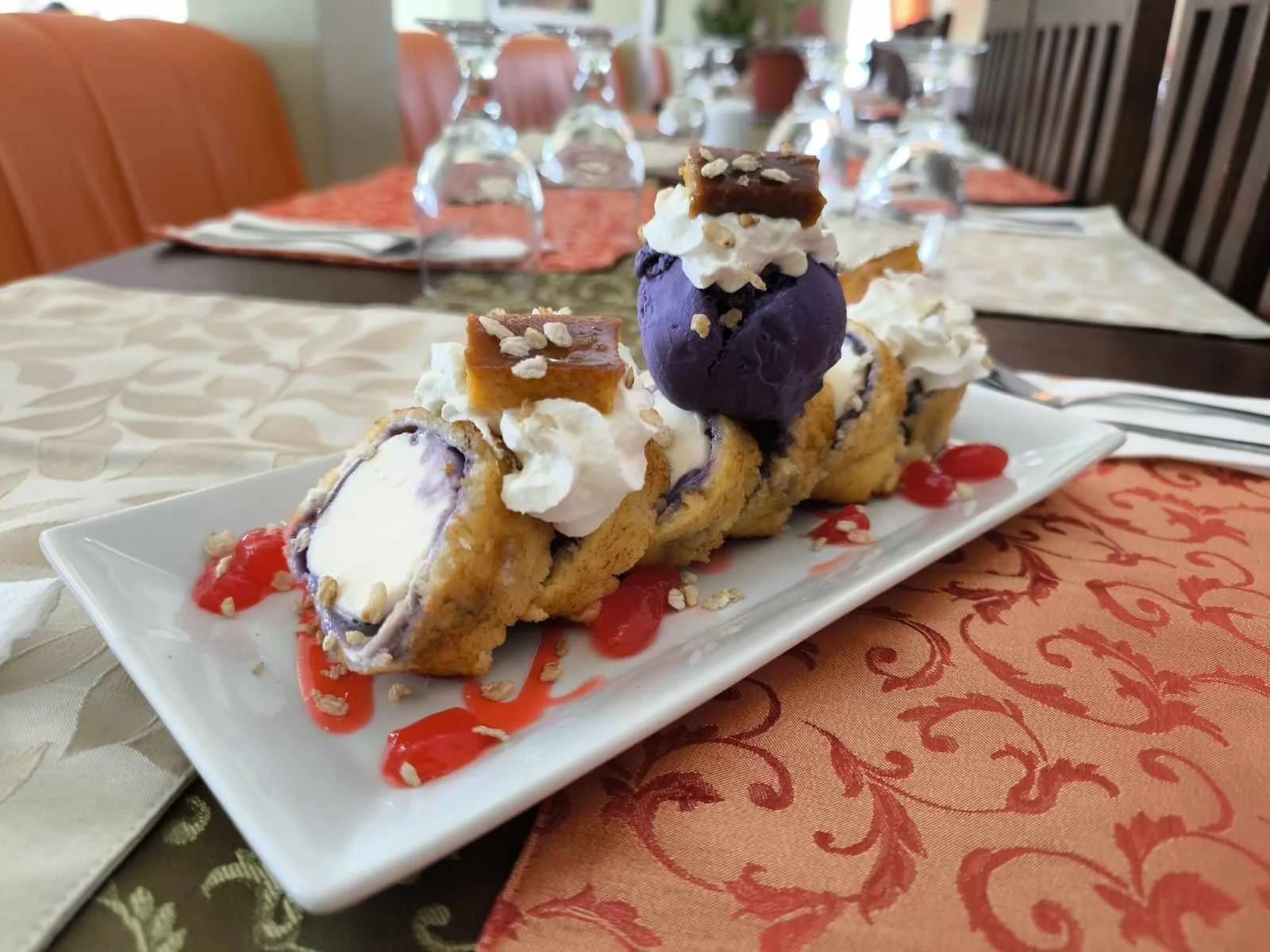 Fried Halo-Halo Ice Cream