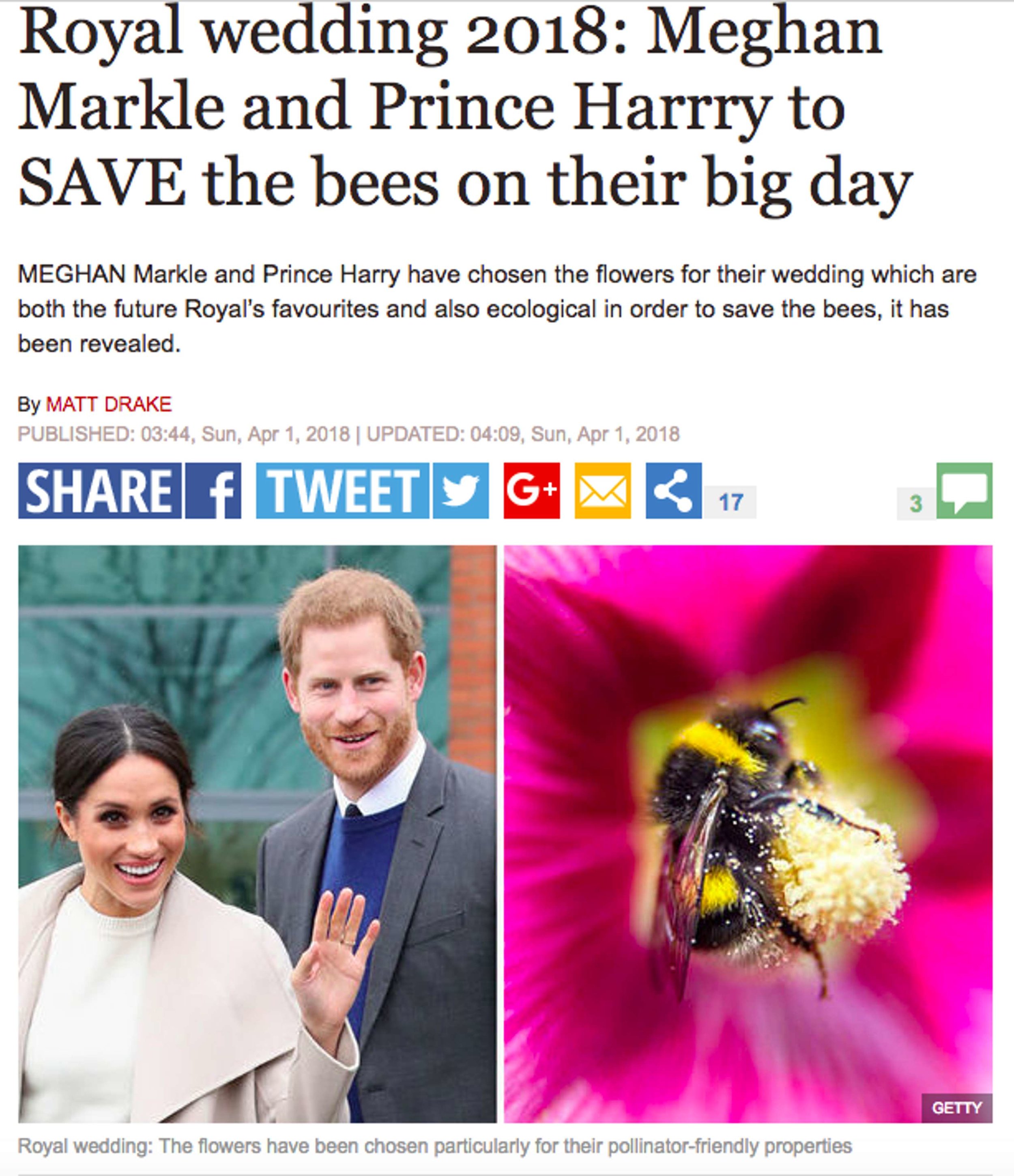 Great for the bees. Not so great for us!