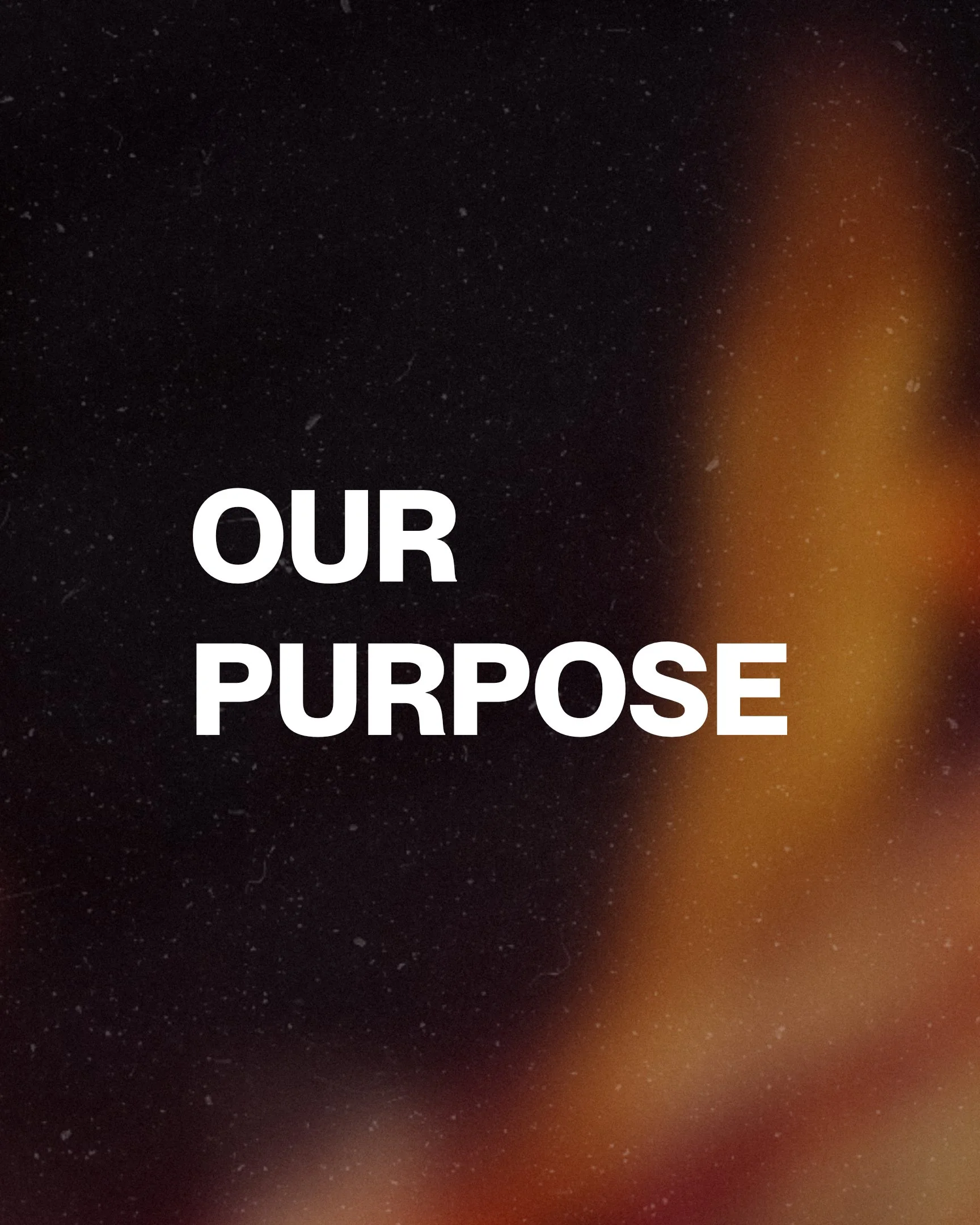 OUR PURPOSE
