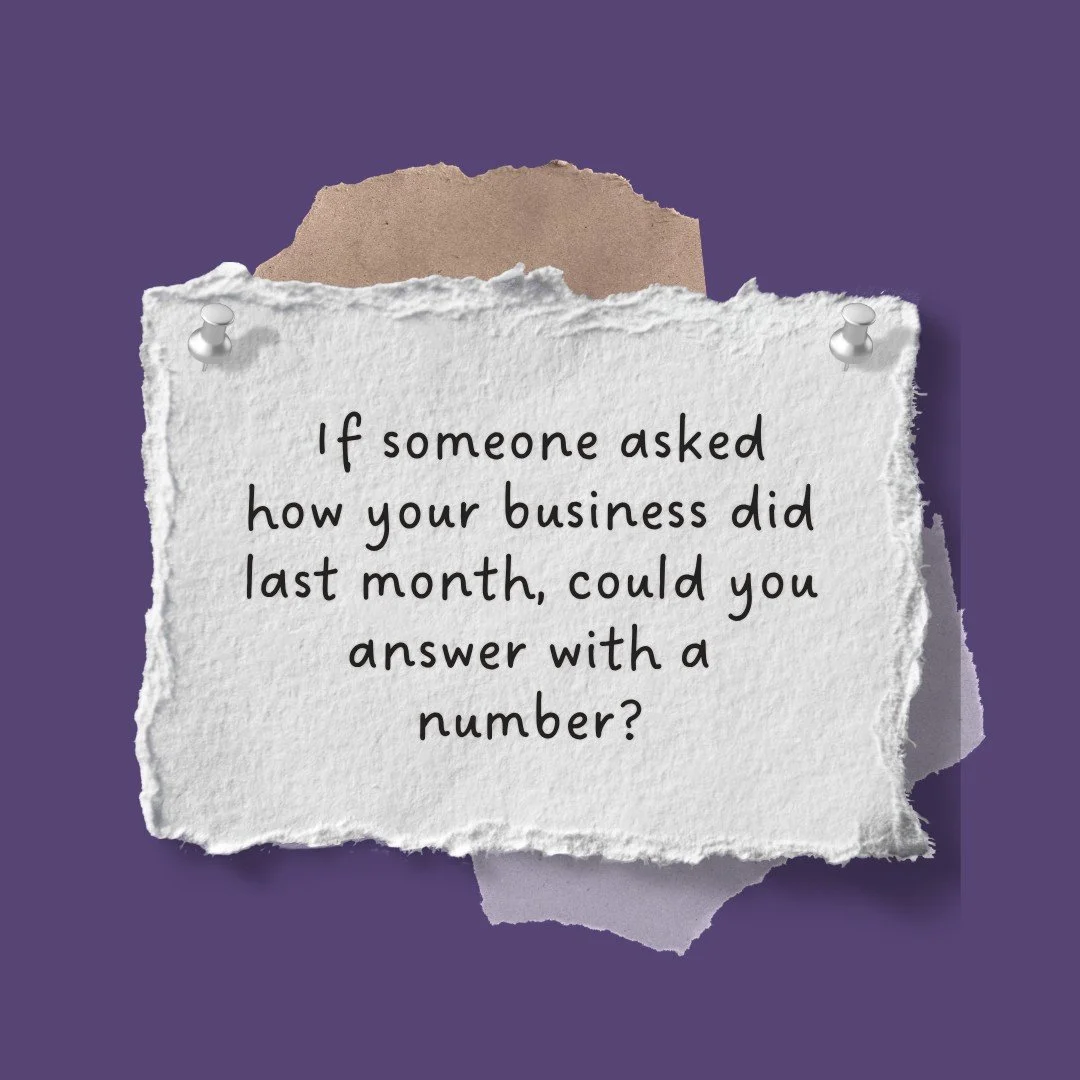 Quick question: if someone asked how your business did last month, could you answer with a number? 

Not a feeling, an actual number. 

If the answer is "sort of," you are not alone, and it is fixable. 

Current books mean you always know w