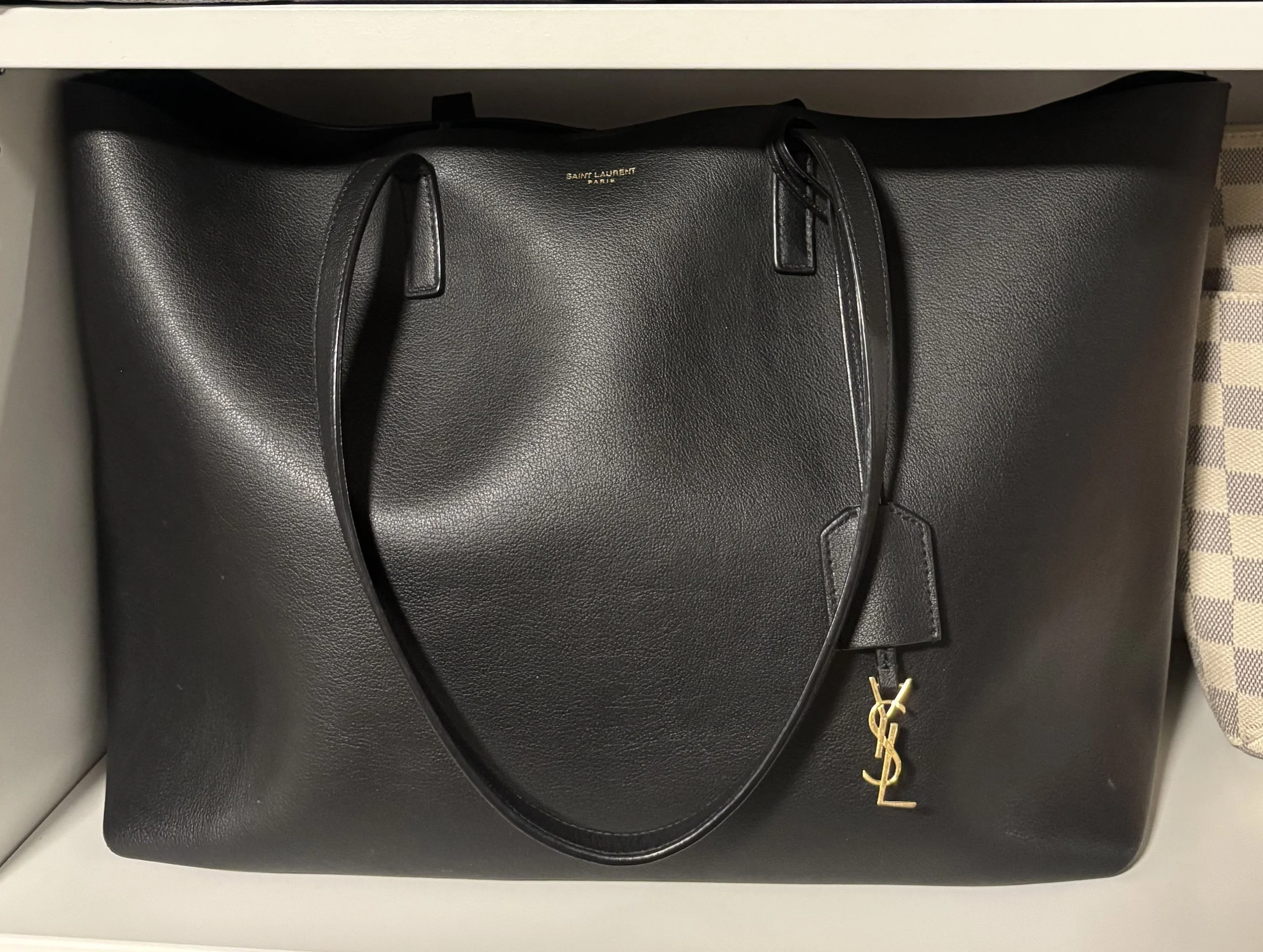 YSL Tote MM with wristlet wallet