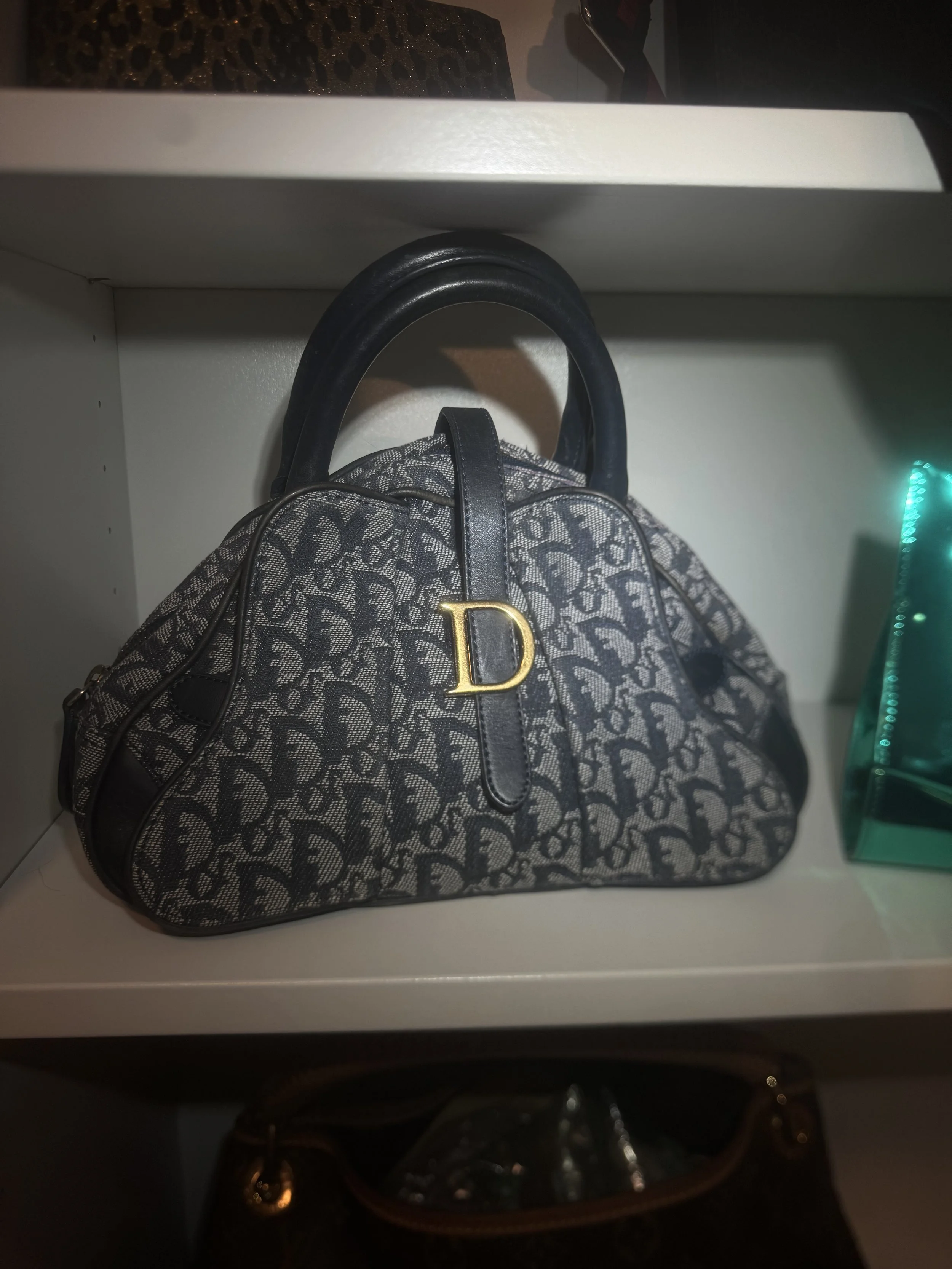Christian Dior Classic Navy Blue and White