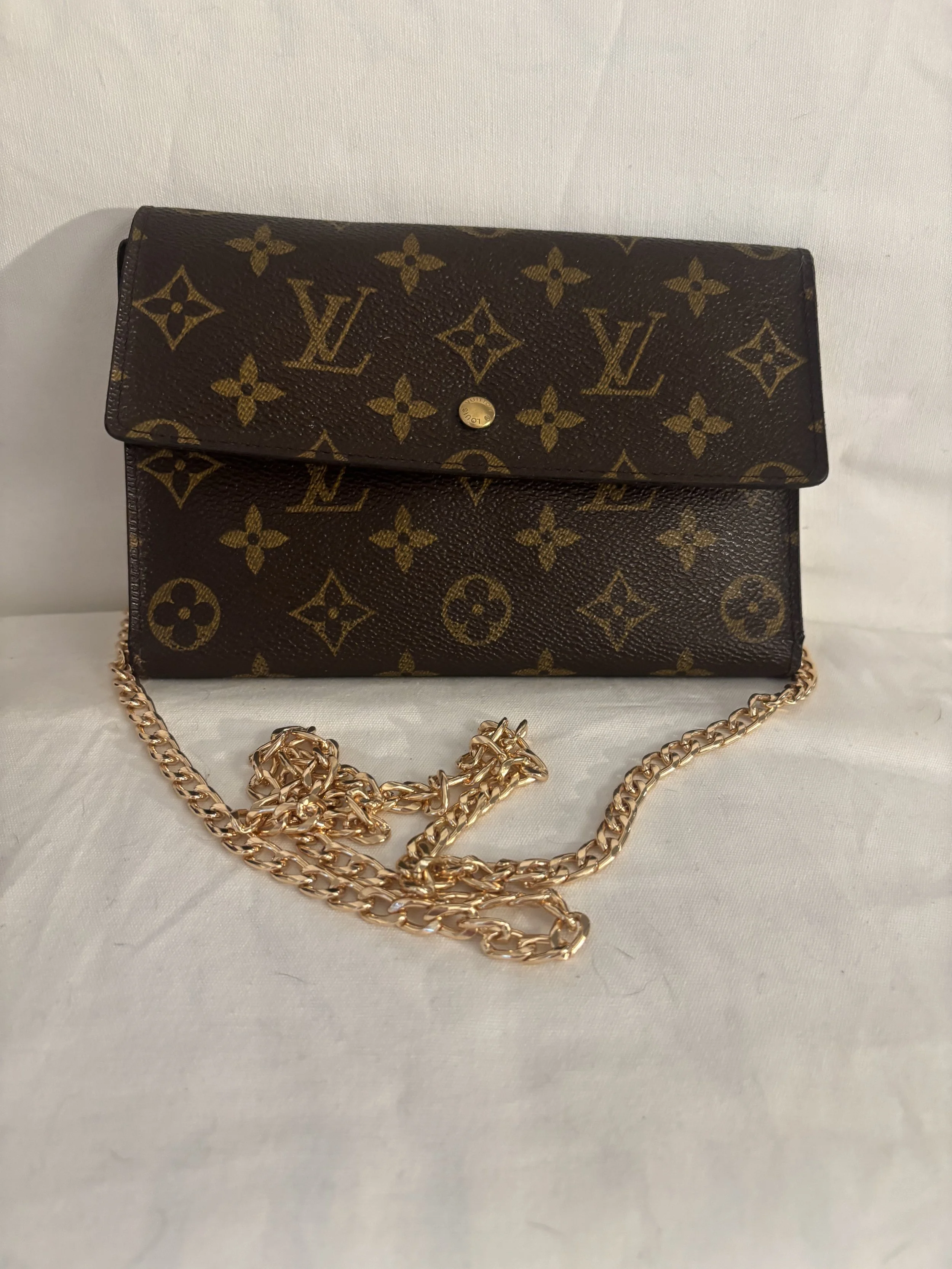 LV Square Oversized Wallet in Monogram