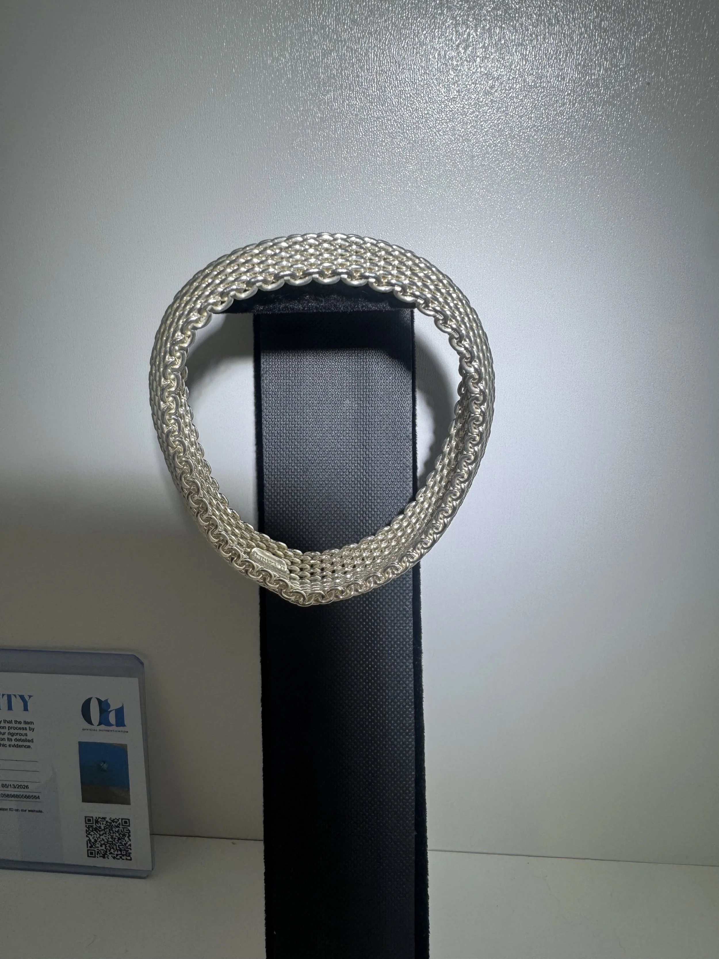 Tiffany and Co Sommerset Mesh Cuff Bracelet