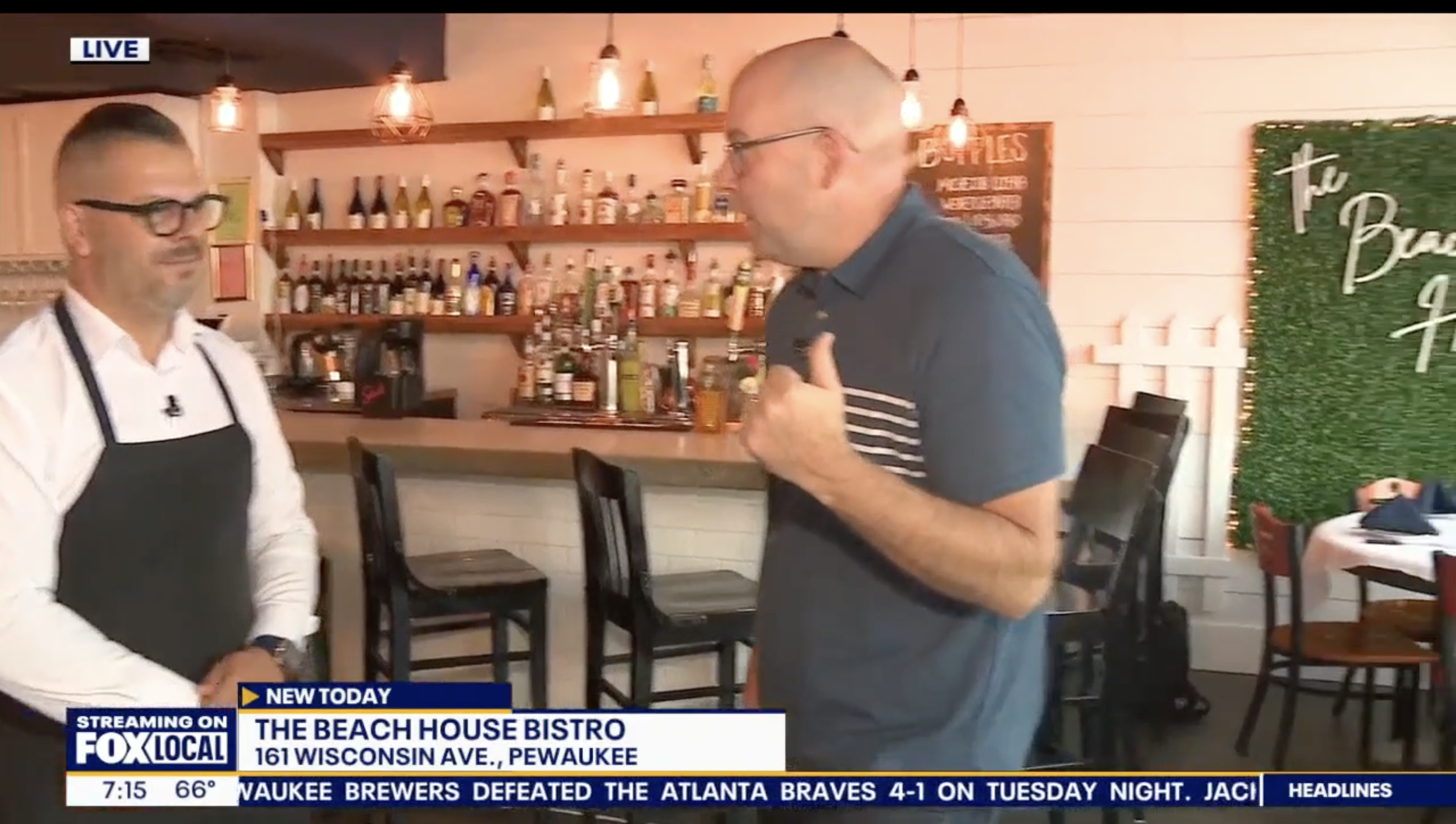 La Tavola Featured on Fox 6: A Taste of Italy on Pewaukee Lake