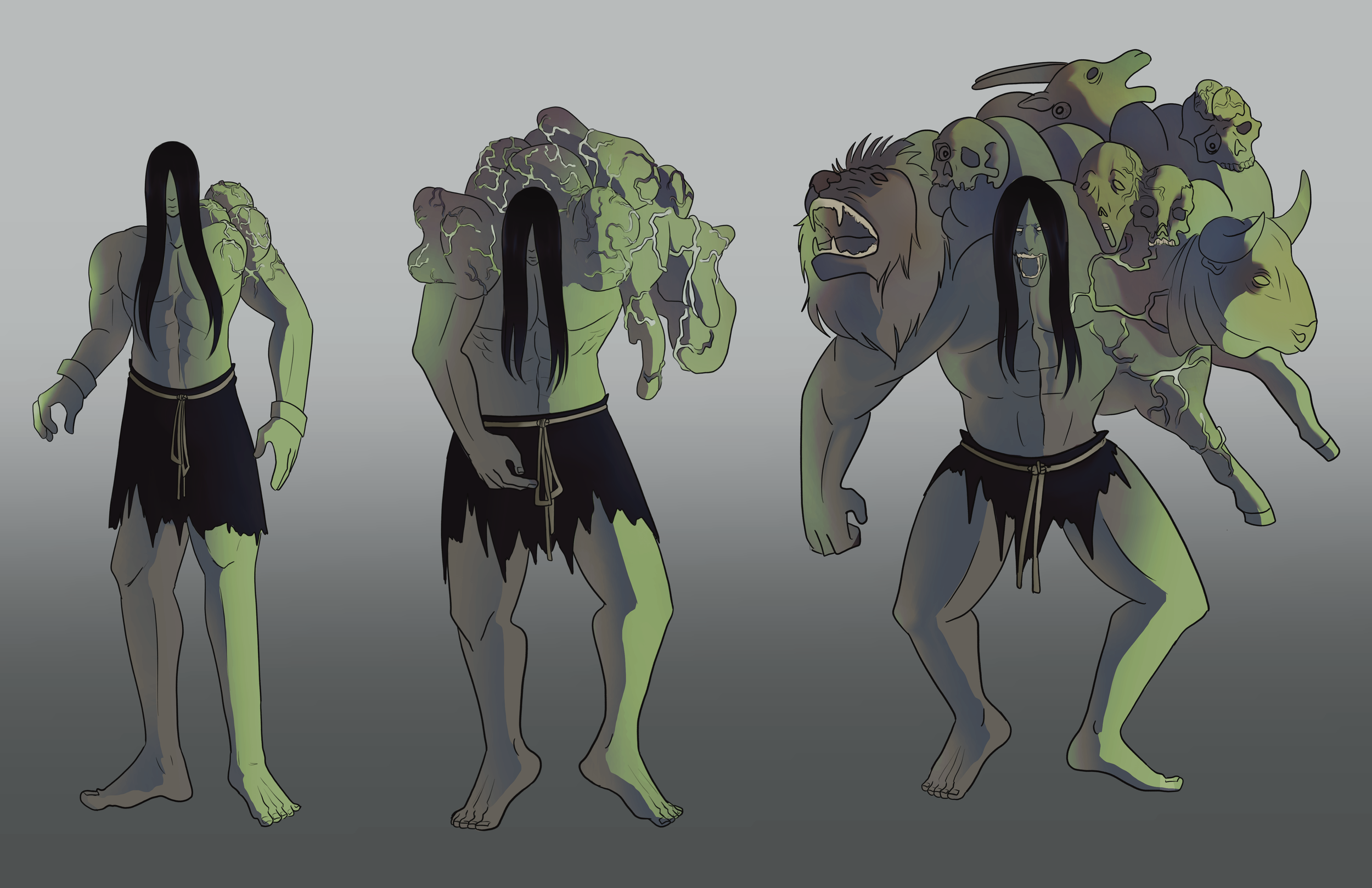 Horror monster Character