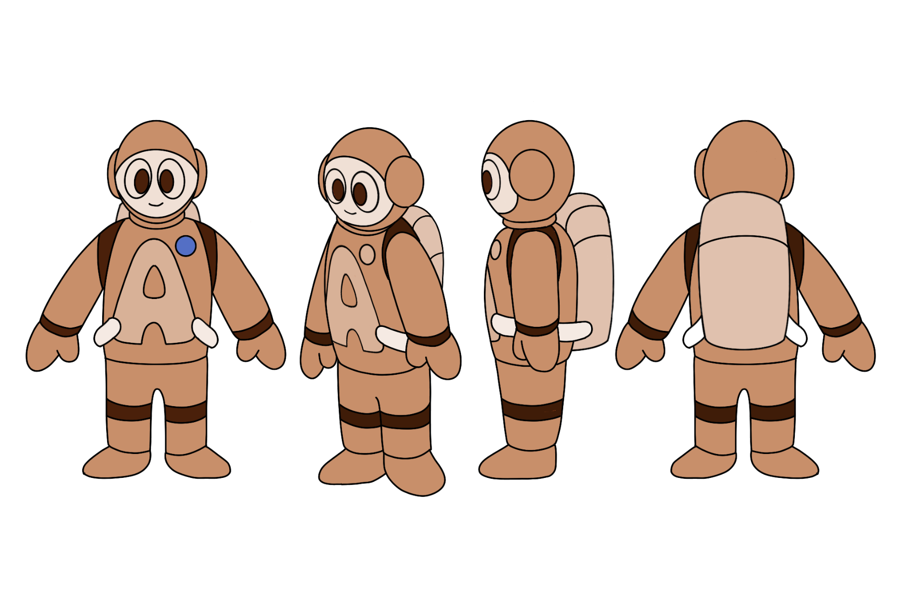 LID-568 Astronaut Character