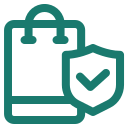 A clipboard with a shield and checkmark, representing security or protection