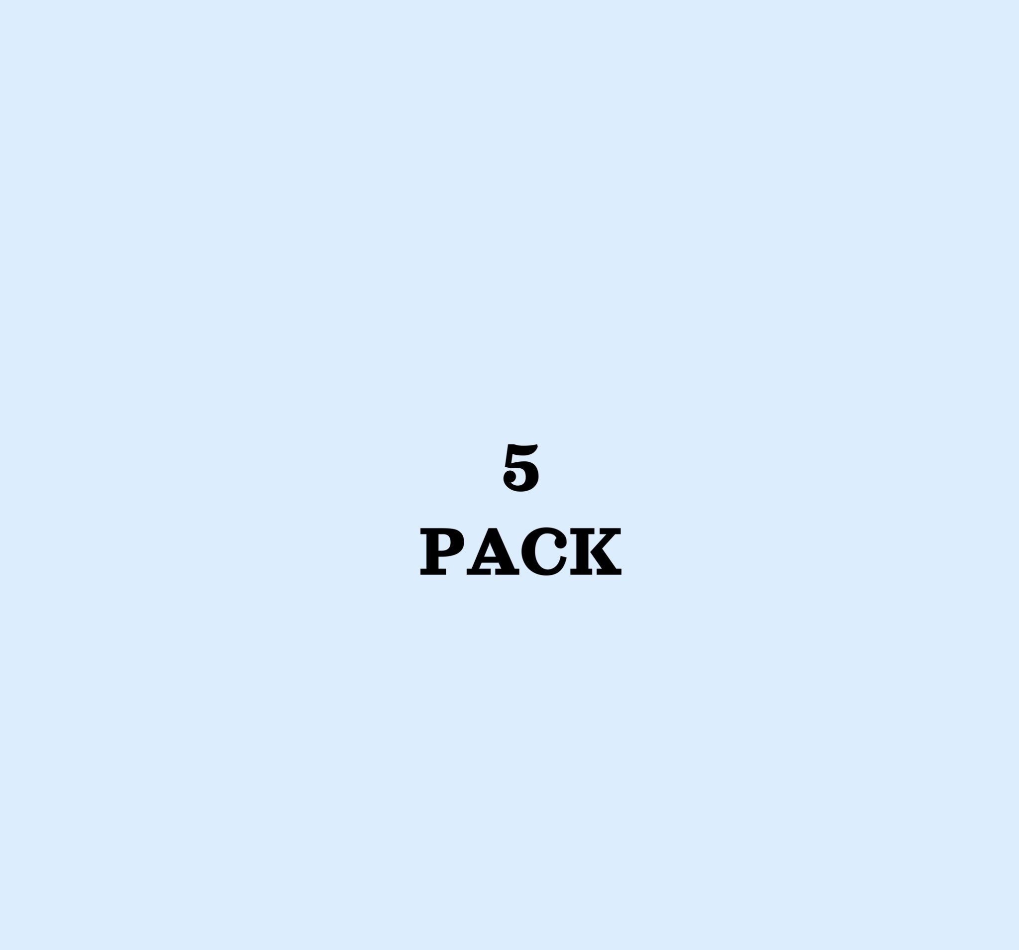 5 PACK
