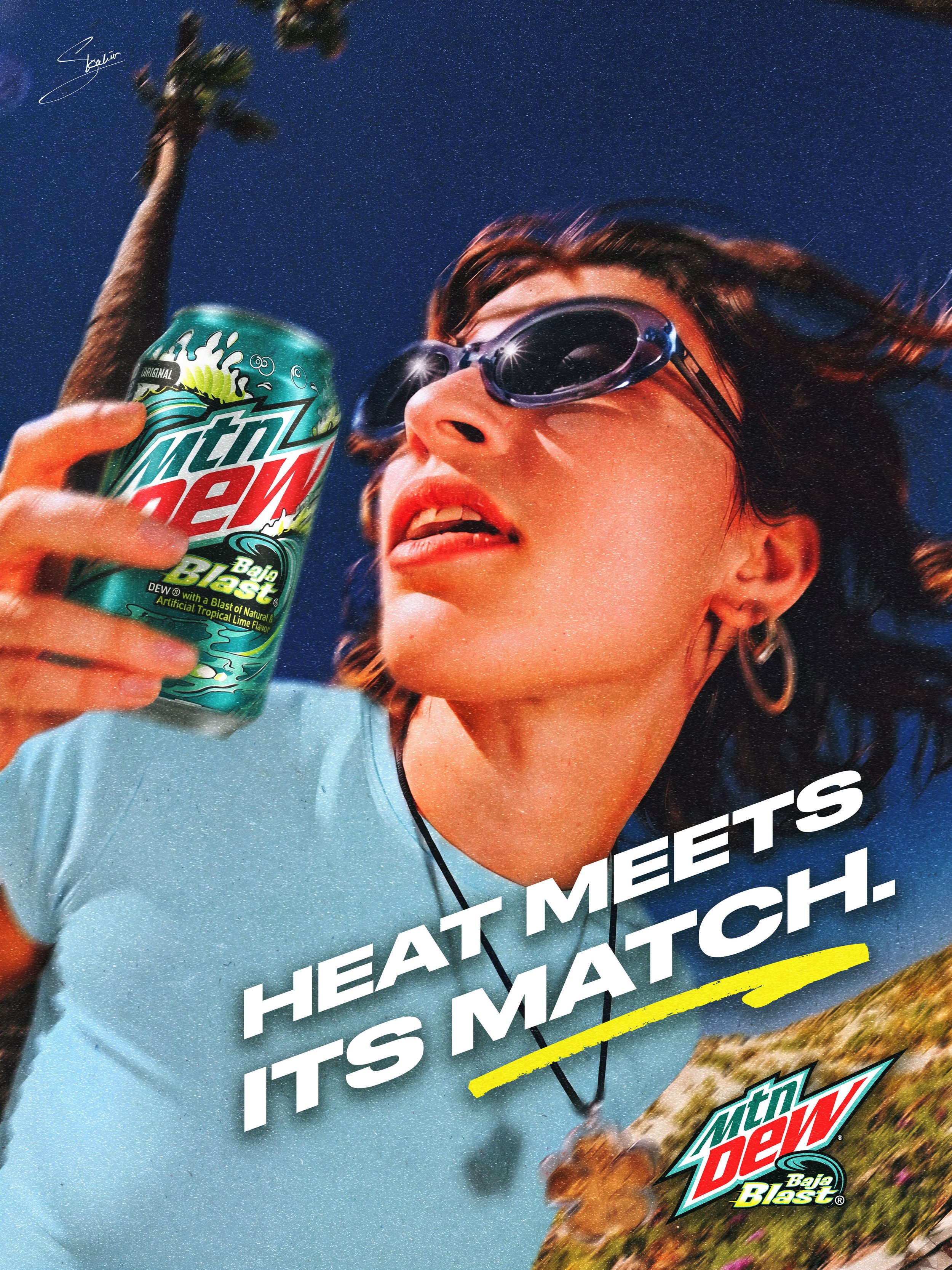 Mountain Dew Baja Blast