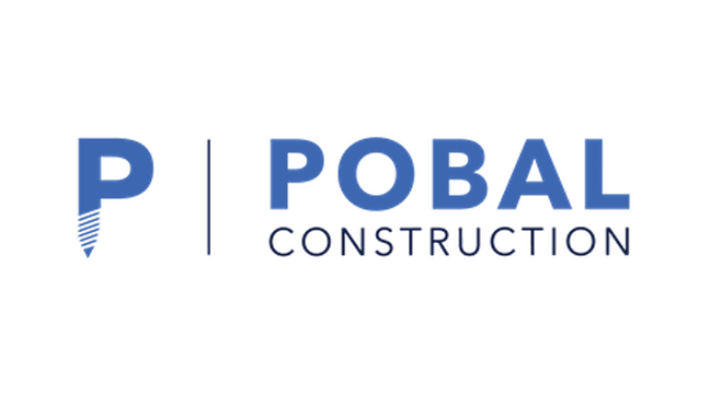Pobal construction logo