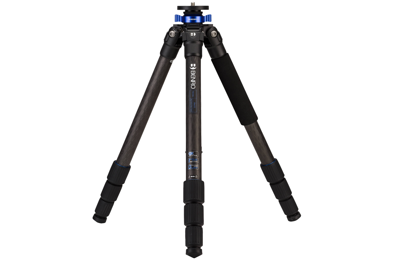 Benro Mach3 carbon fiber tripod used by Half Full Real Estate Photography for stable, level real estate photography.