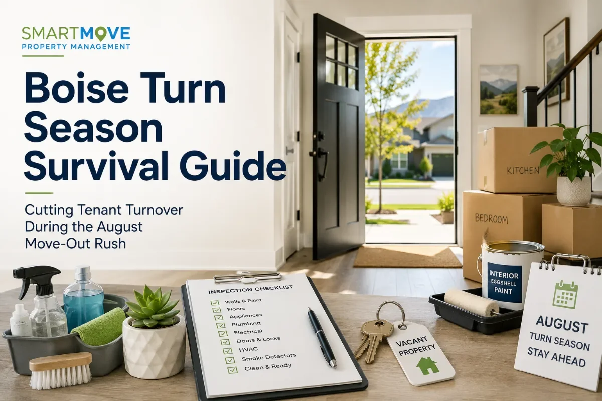 Boise Turn Season Survival Guide: Cutting Tenant Turnover During the August Move-Out Rush