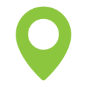 Green location pin icon