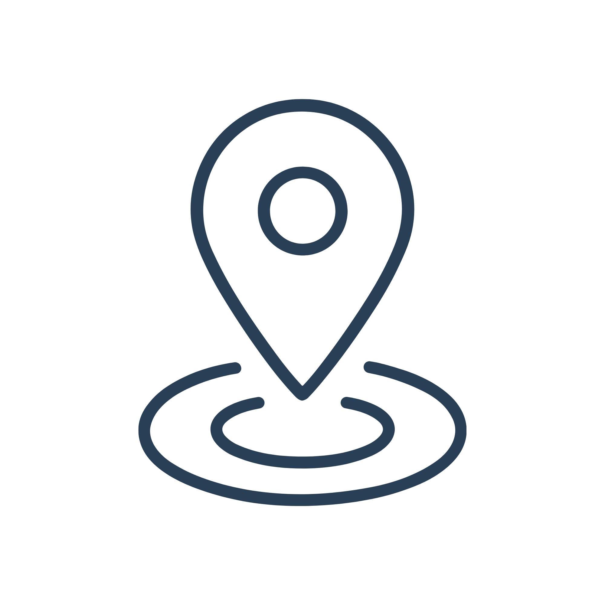 Map with location pin icon indicating a specific location.