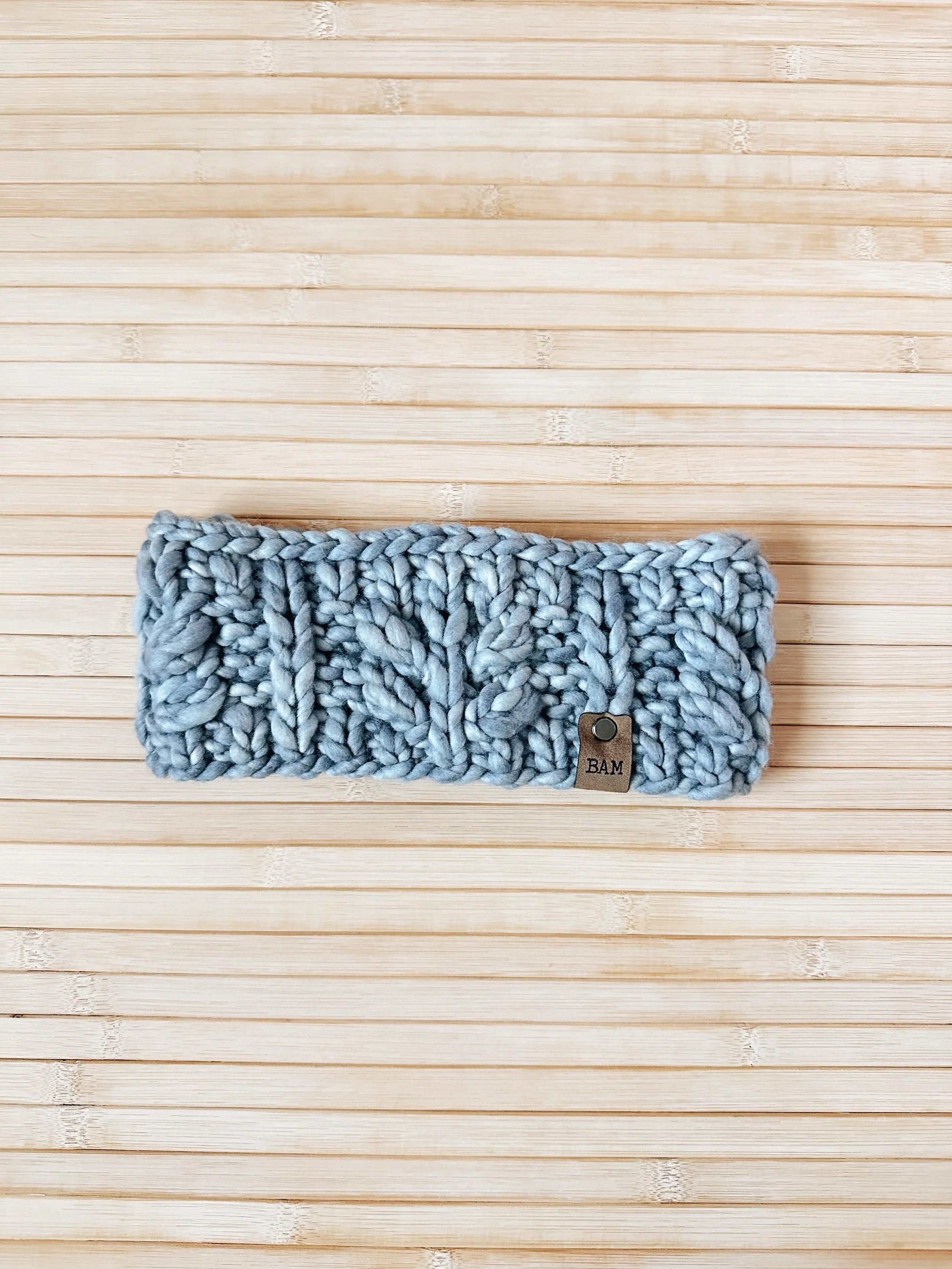 Luxury Wild Grown Headband - Cape Cod Gray
