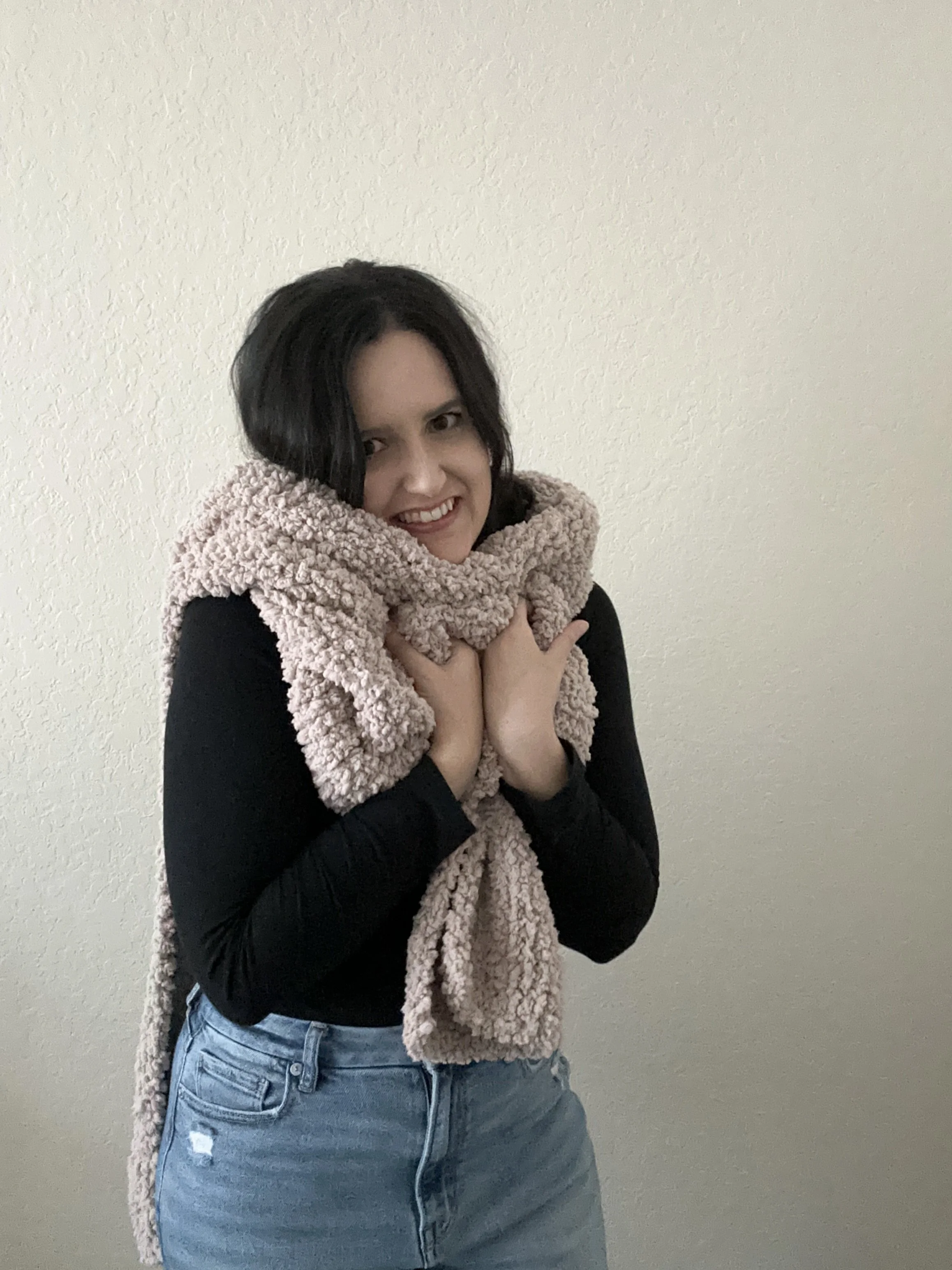 Favorite Fuzzy Scarf Pattern - Pattern