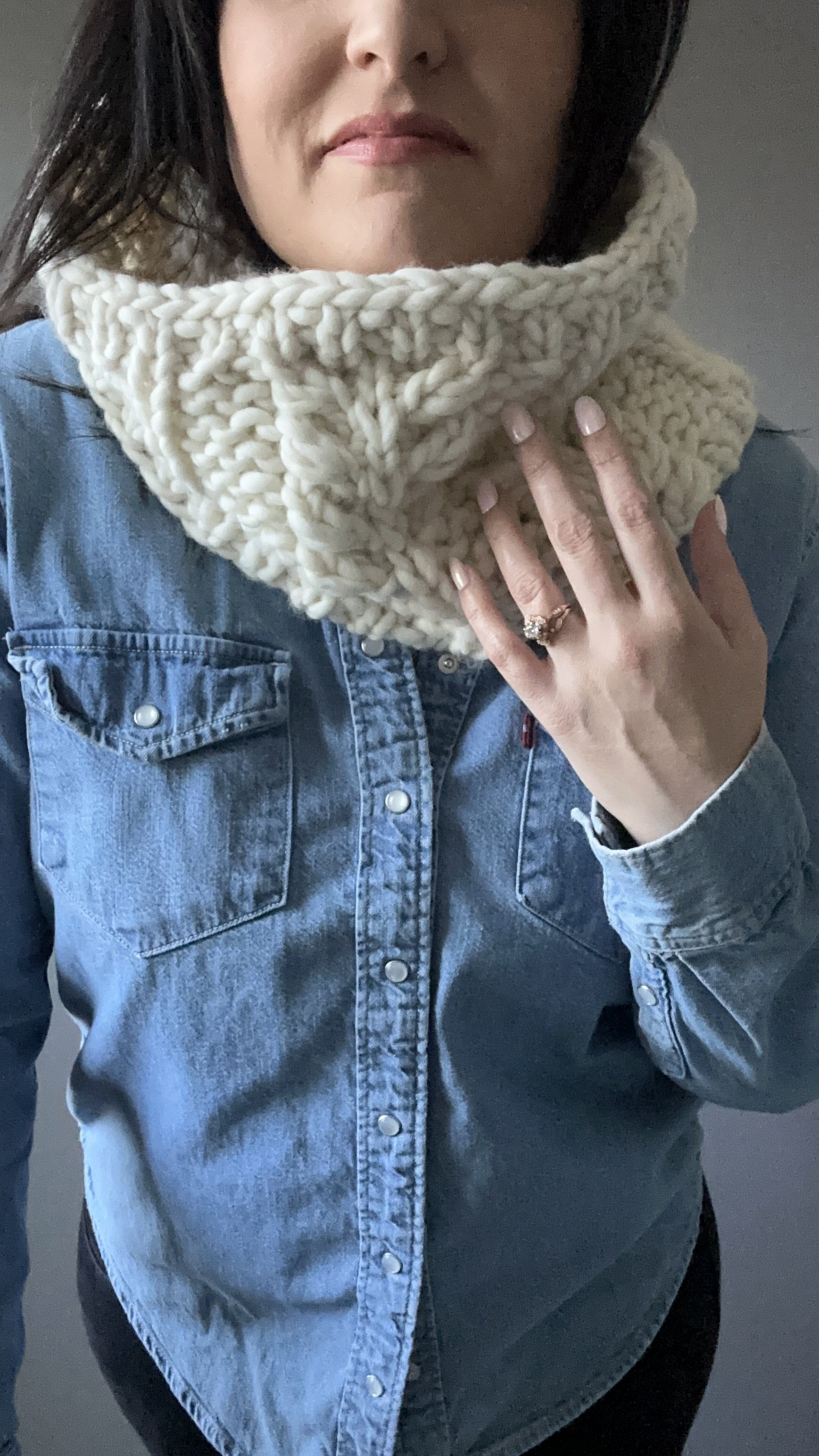 Wild Grown Cowl Pattern -Pattern