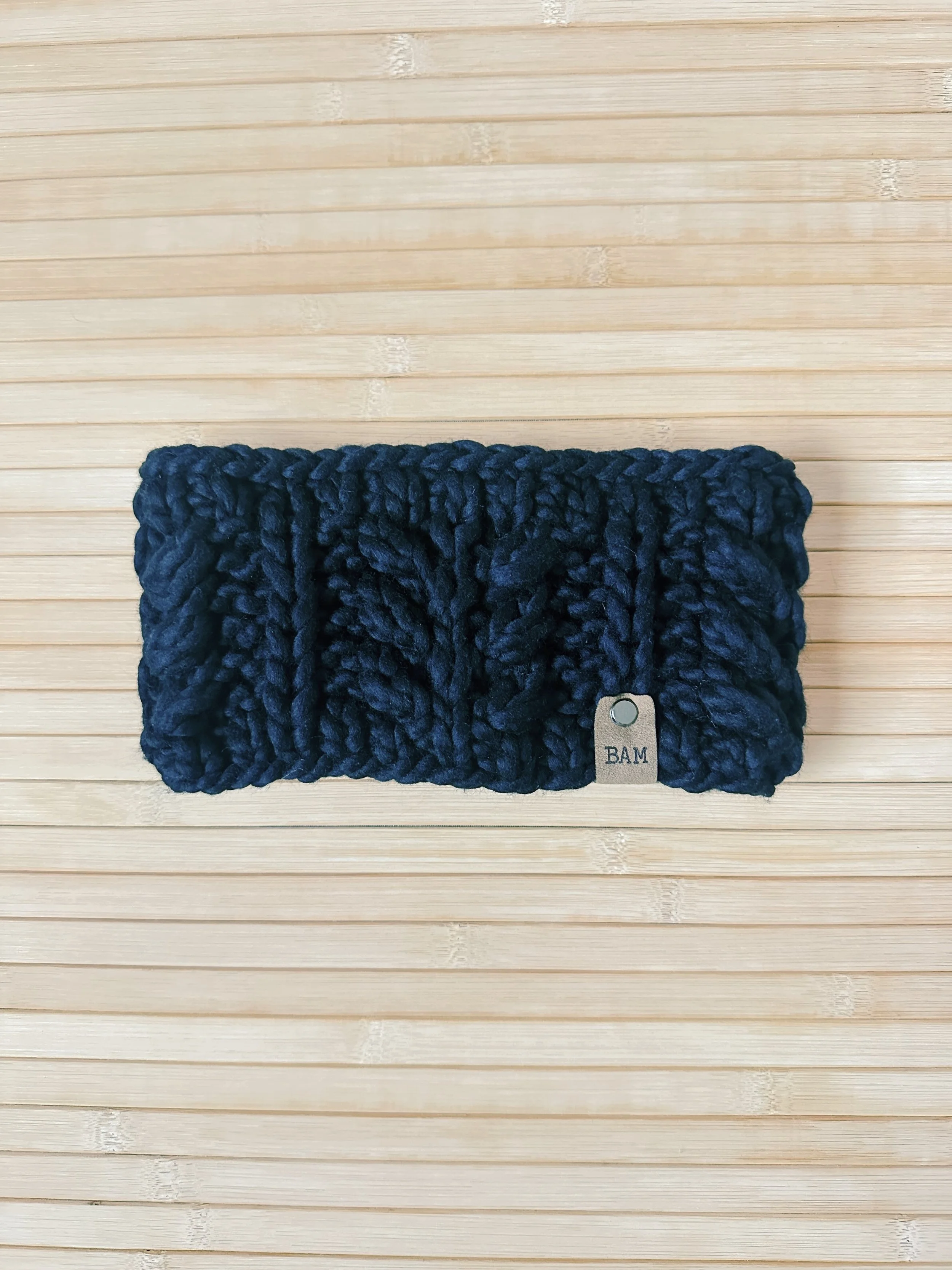 Luxury Wild Grown Headband - Black