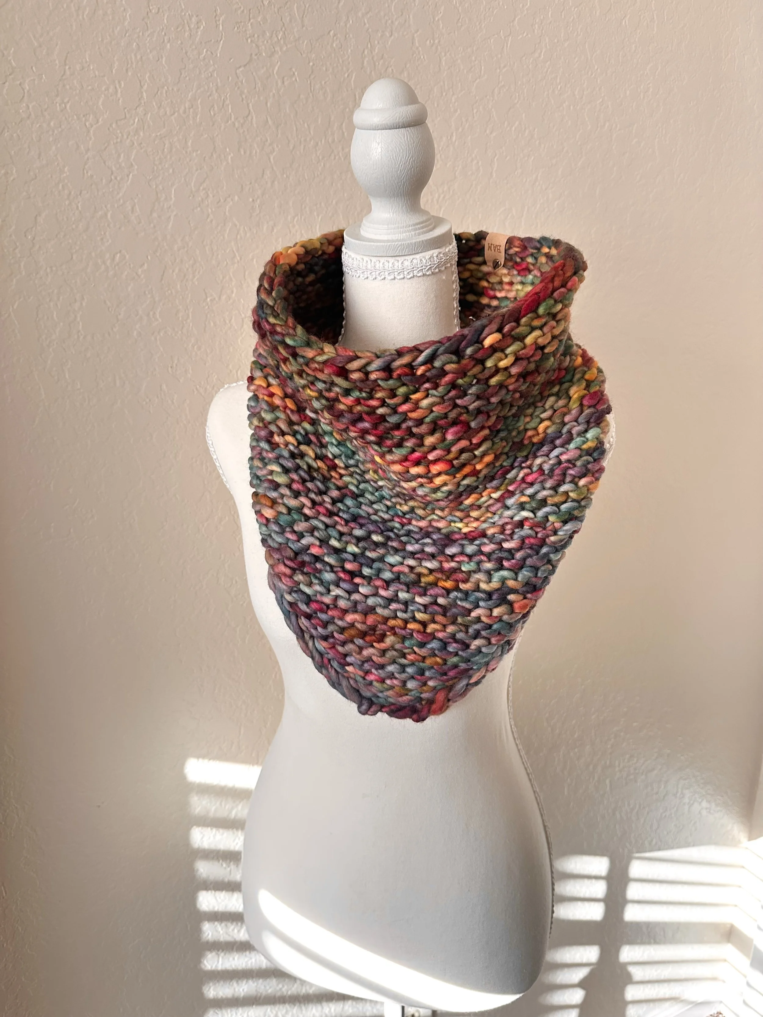 Luxury Bandana Cowl - Diana