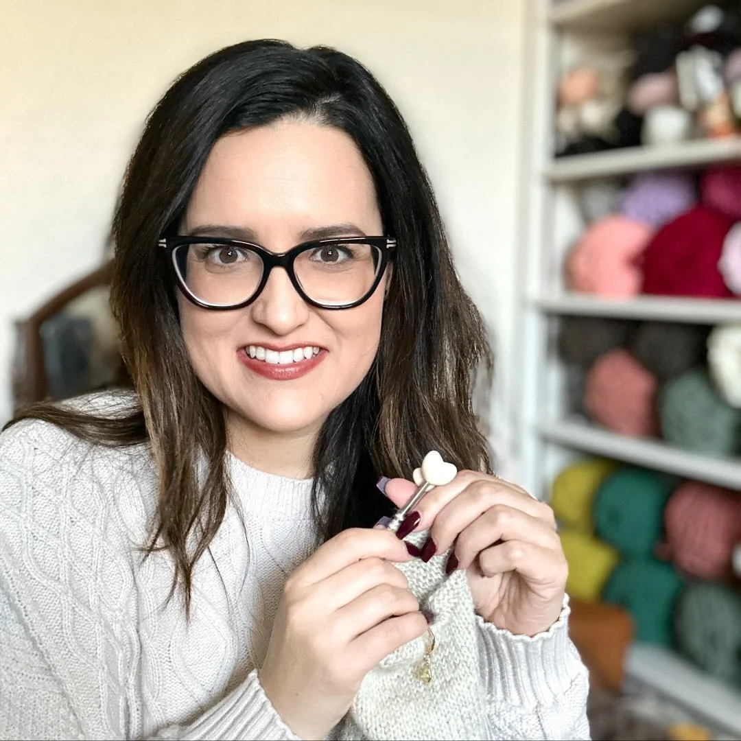 Brittany owns a yarn business and wants to build a community of fellow fiber artists.