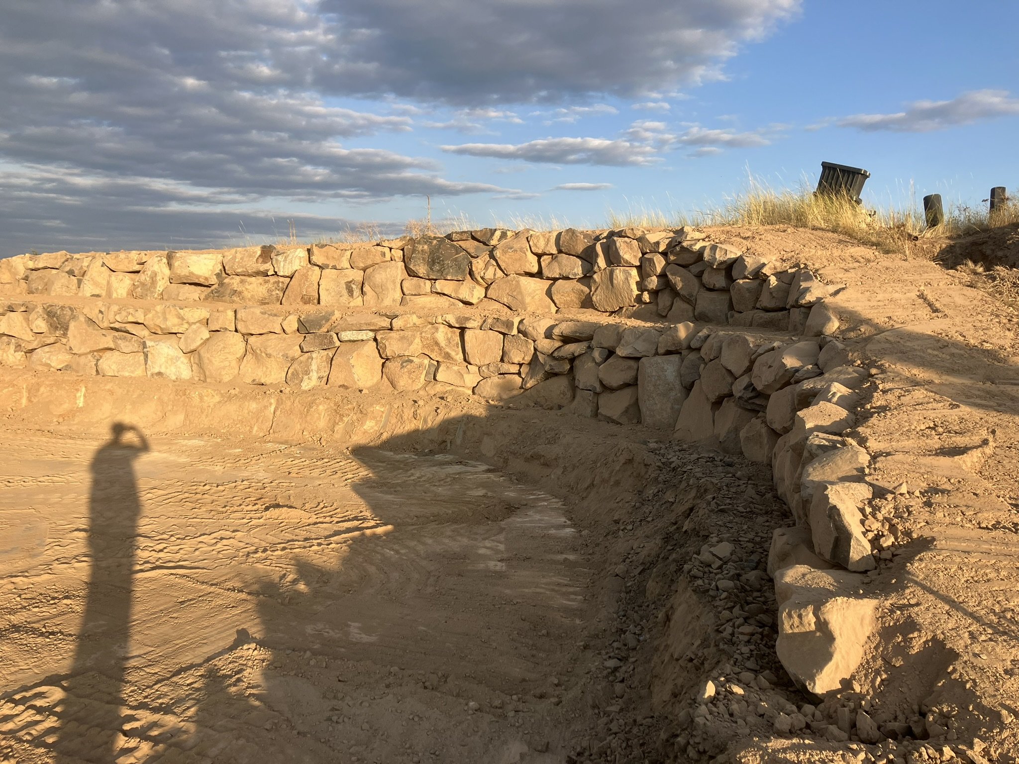 Boulder wall with drainage.JPEG