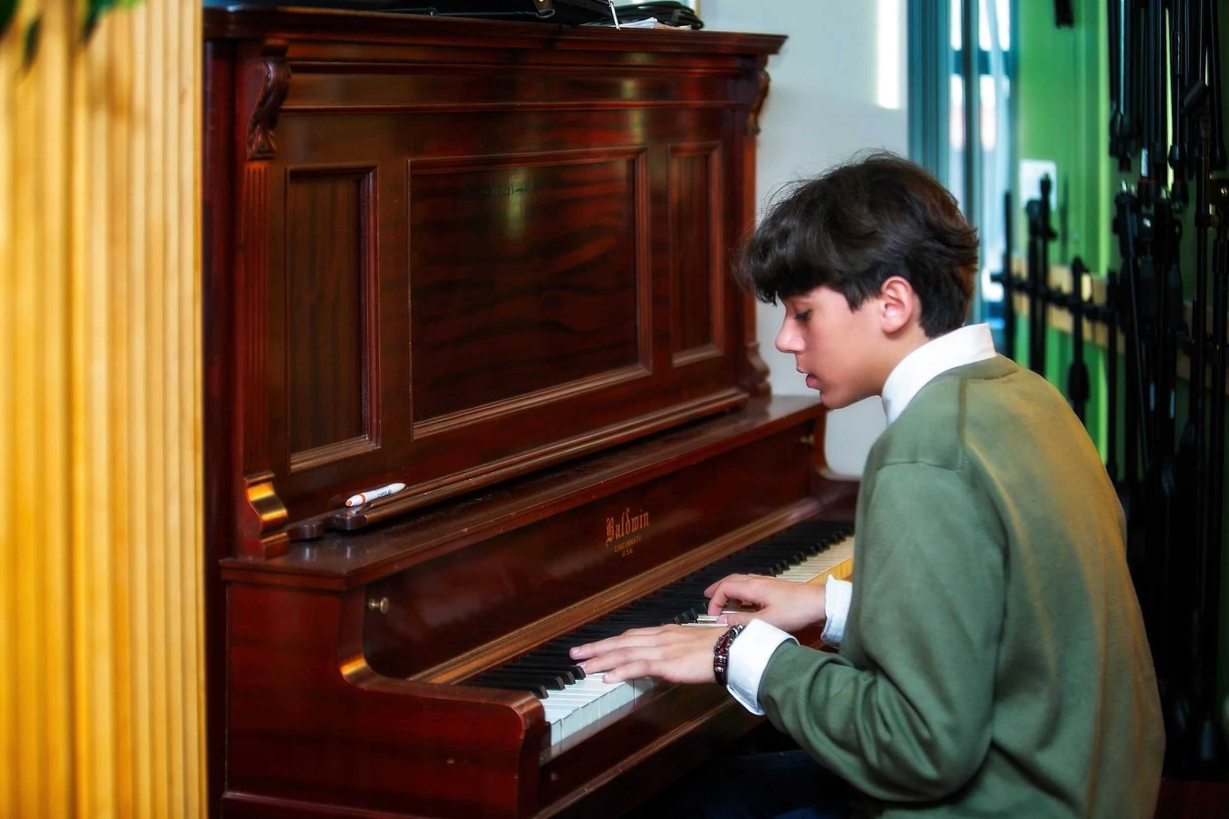 Messing around on the piano