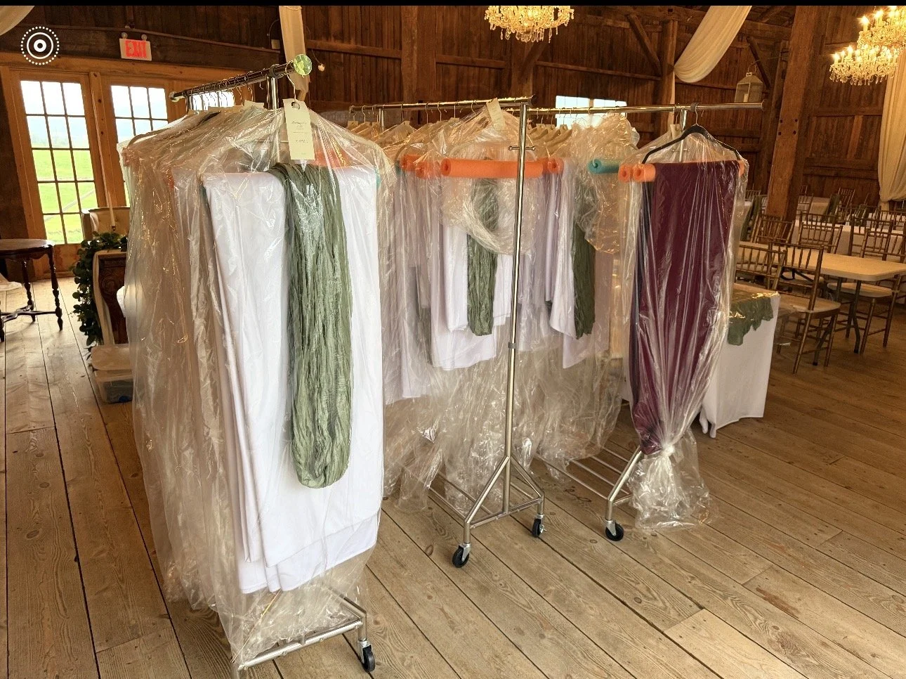 Linens are always handled with TLC