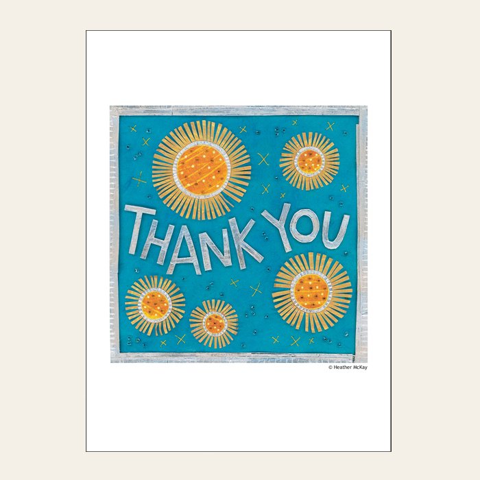 SUNFLOWER THANK YOU