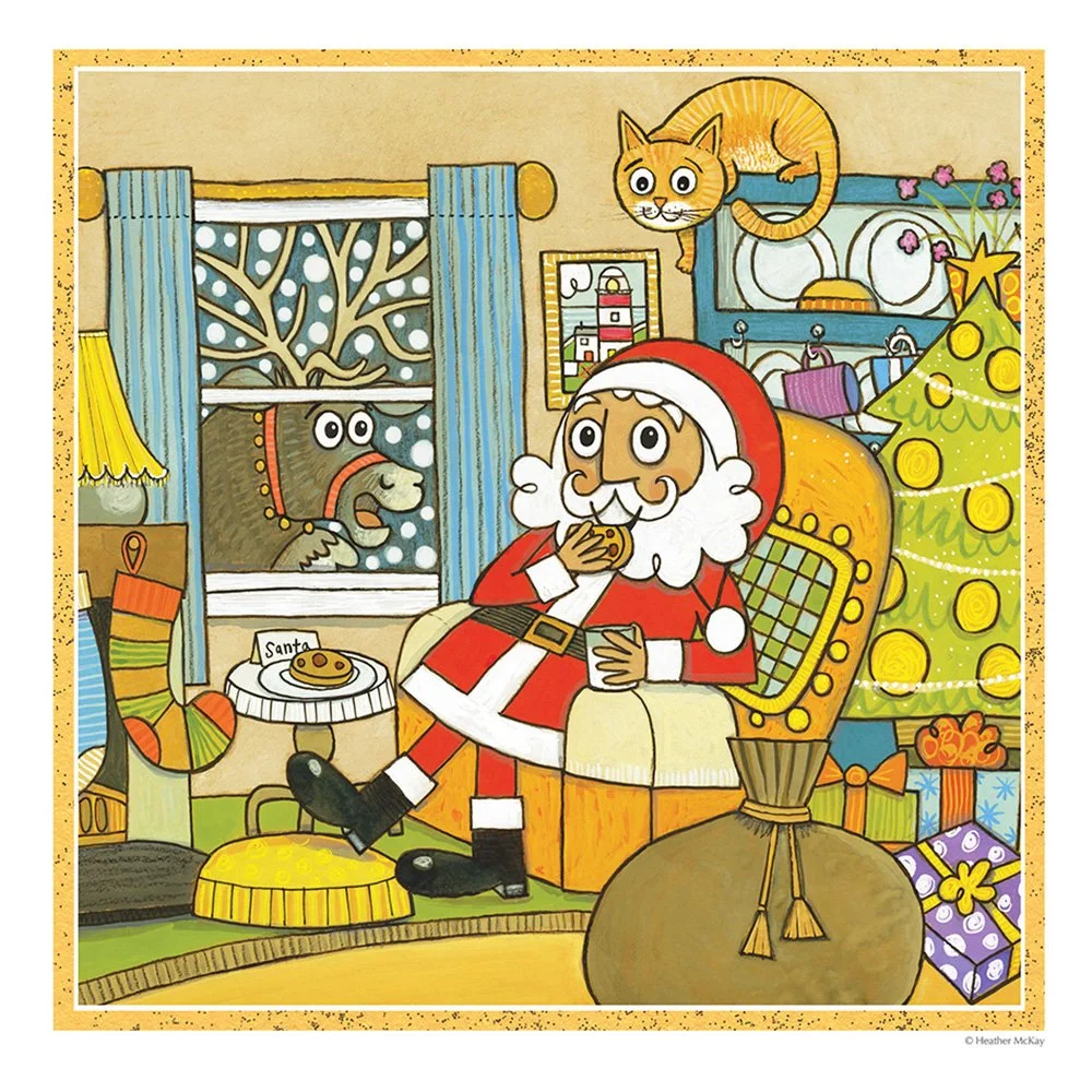 PACK OF SIX CHARITY CHRISTMAS CARDS (2024)