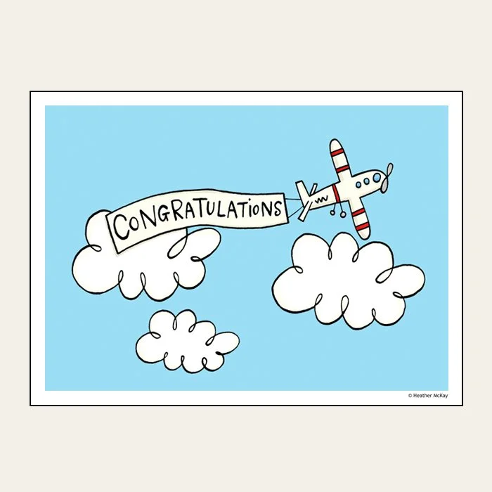CONGRATULATIONS (AEROPLANE)