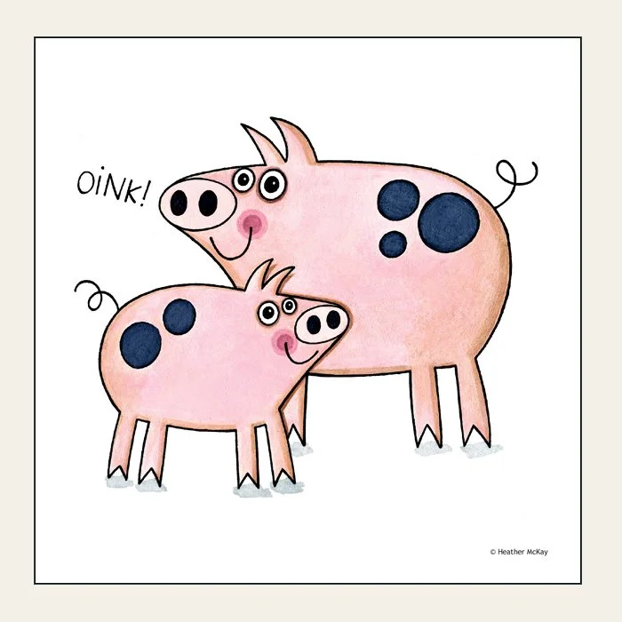 PACK OF SIX ANIMAL CARDS