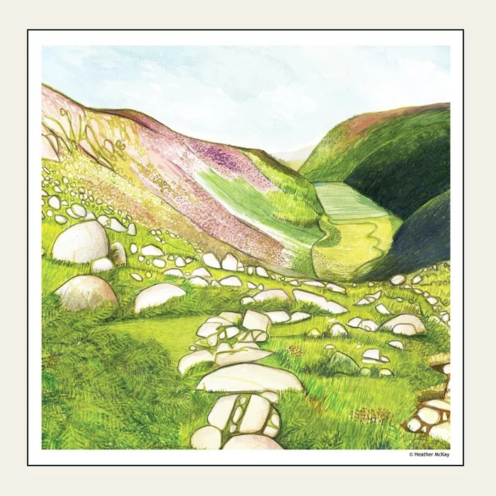 PACK OF SIX IRISH THEME CARDS