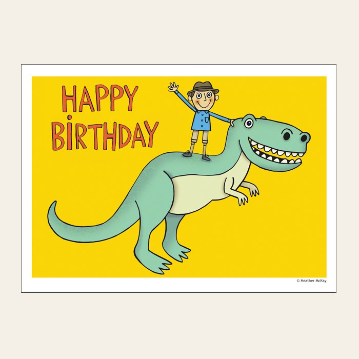 BIRTHDAY DINOSAUR!