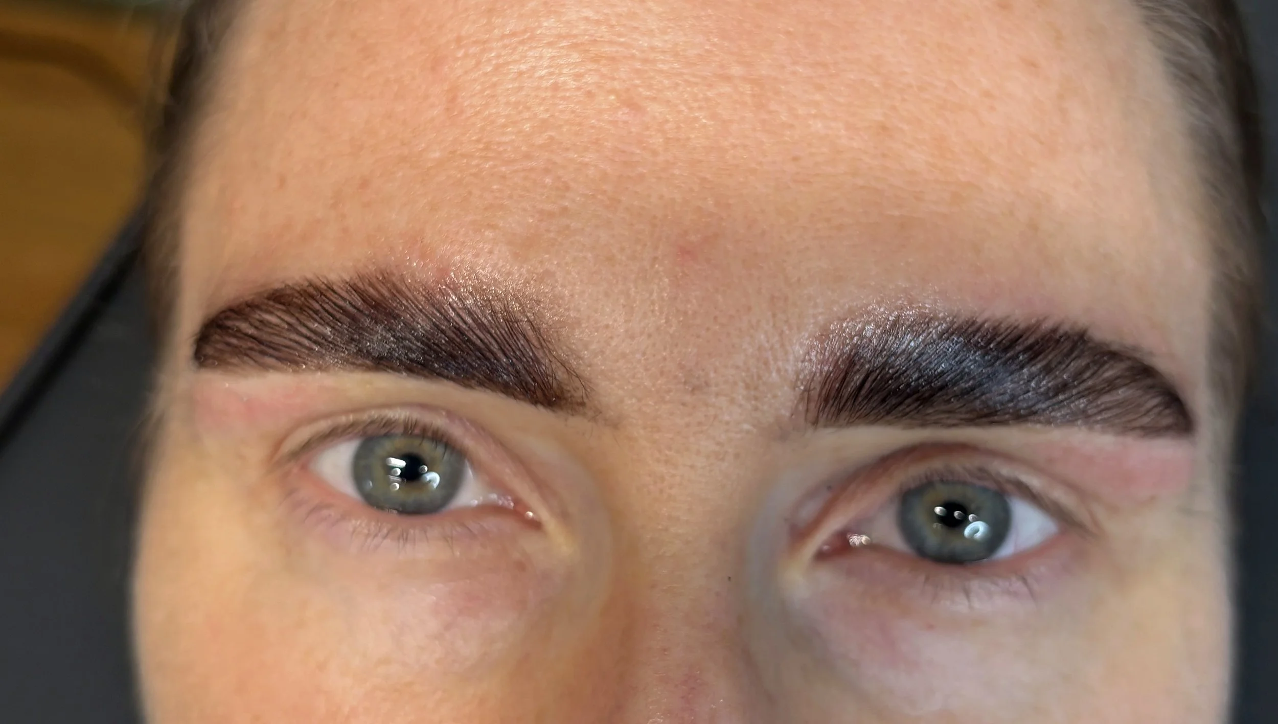 Hybrid brows with tint and dye for added depth, La Signora Mount Martha