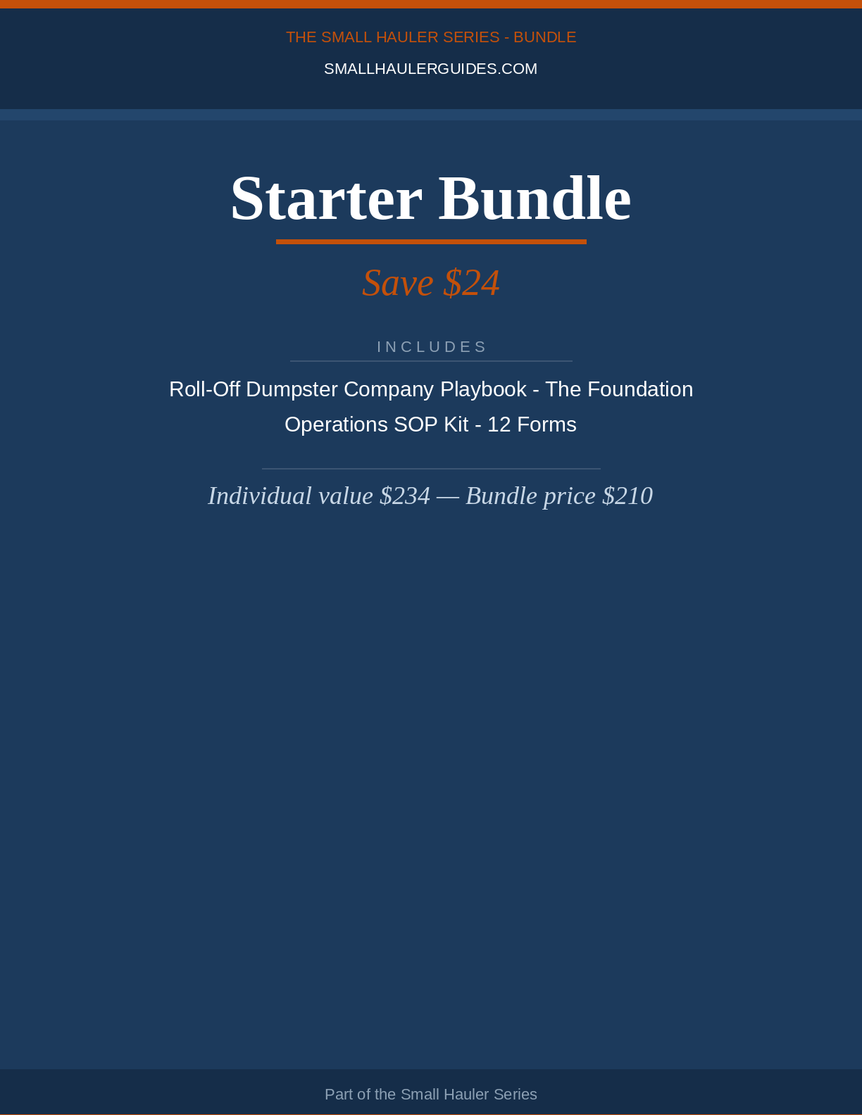Starter Bundle