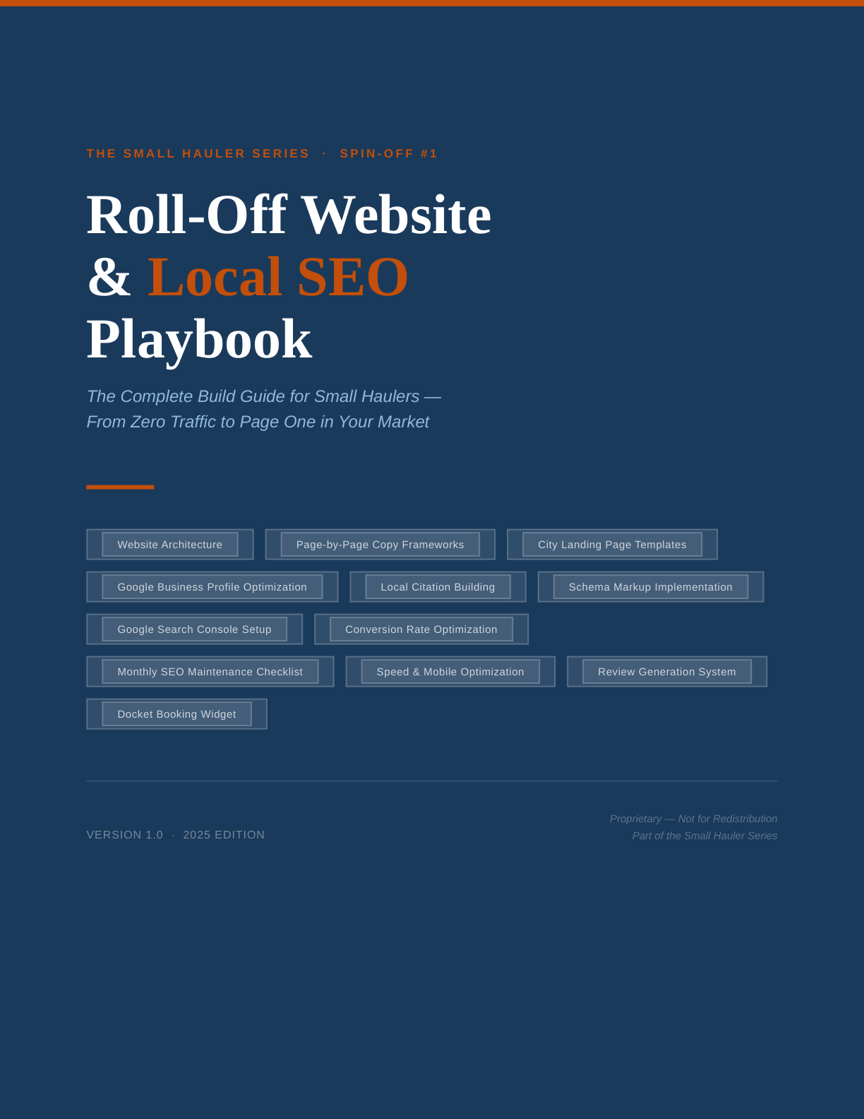 Website & Local SEO Playbook
