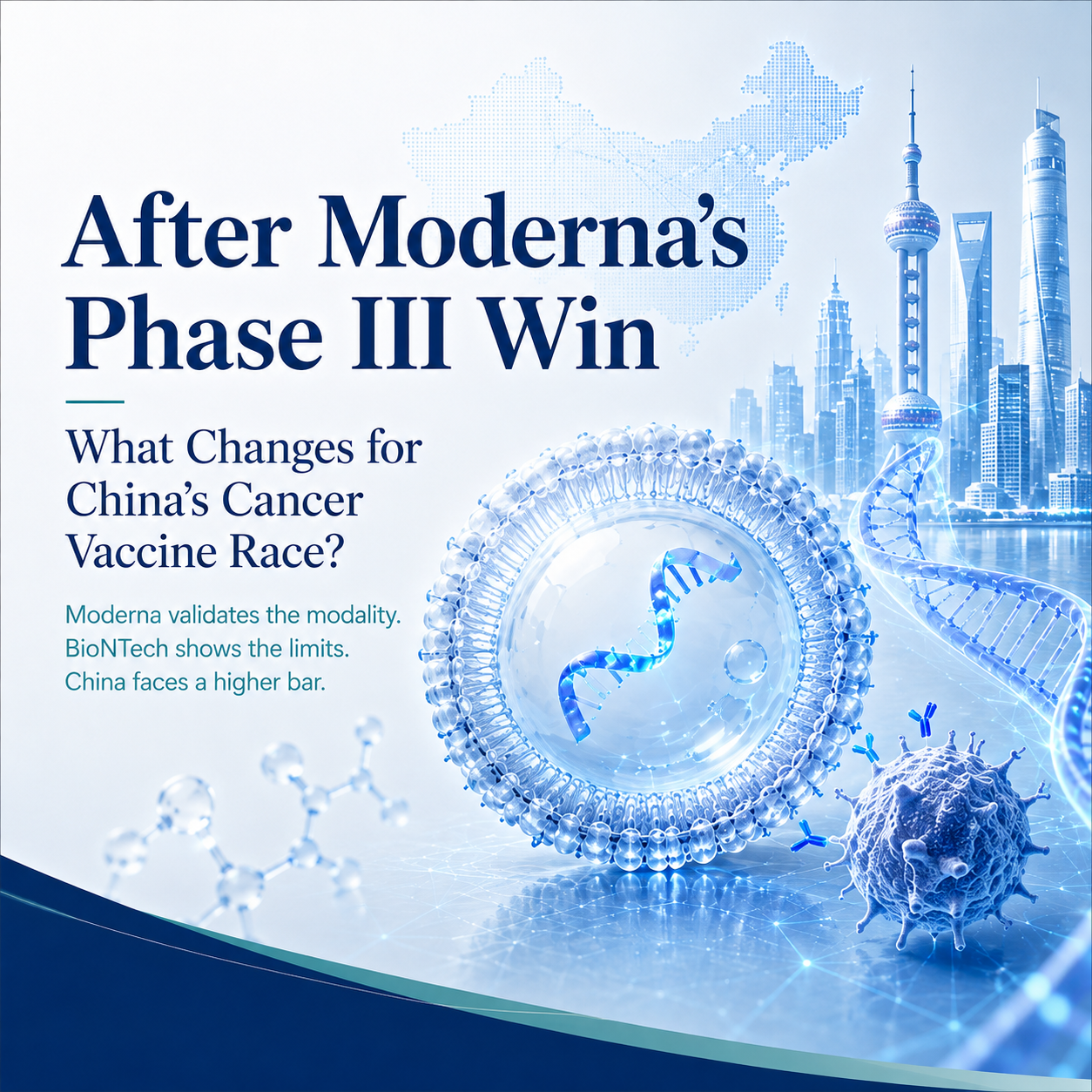 After Moderna’s Phase III Win, What Changes for China’s Cancer Vaccine Race?