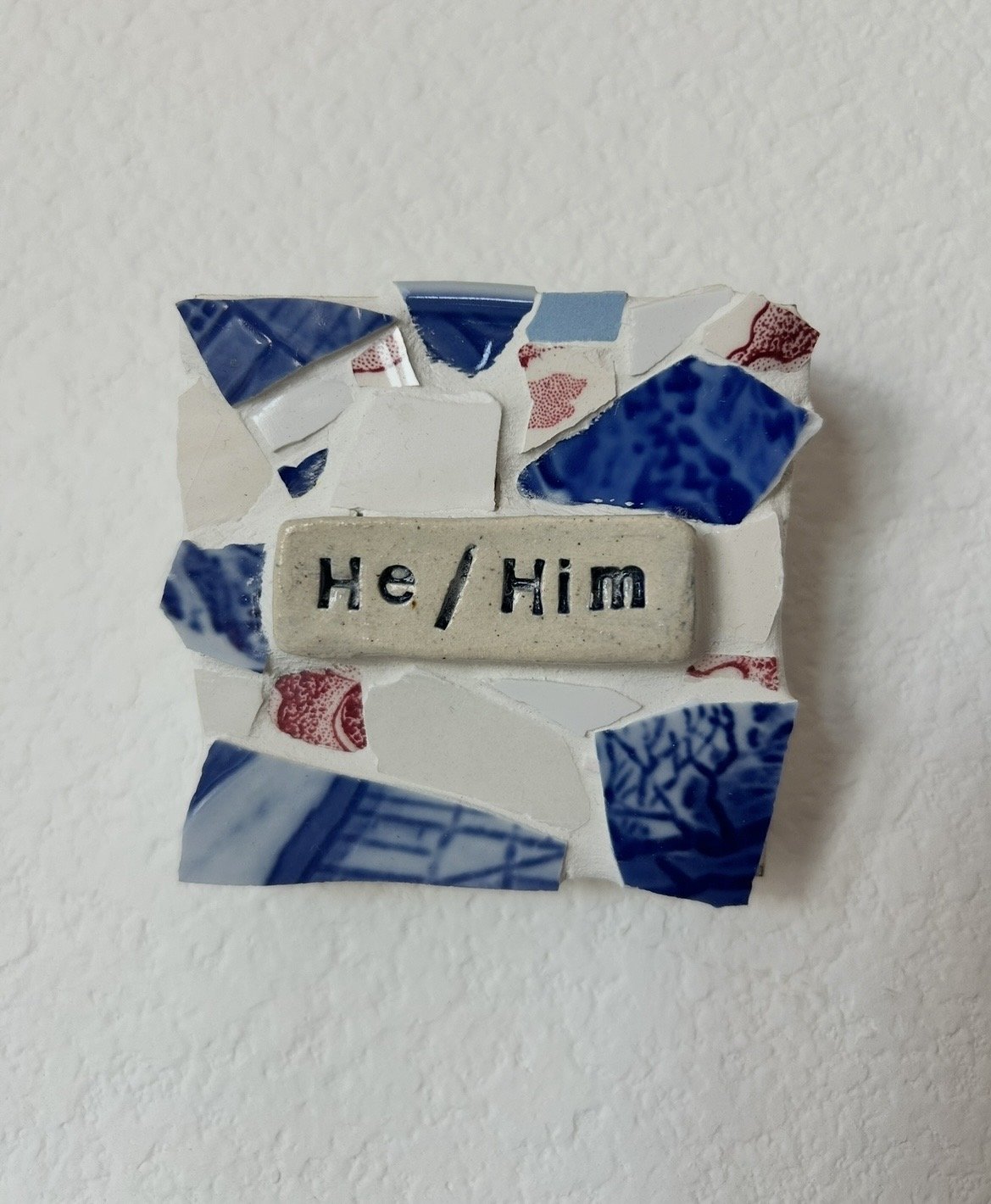 Wall hanging Pronoun Mosaics