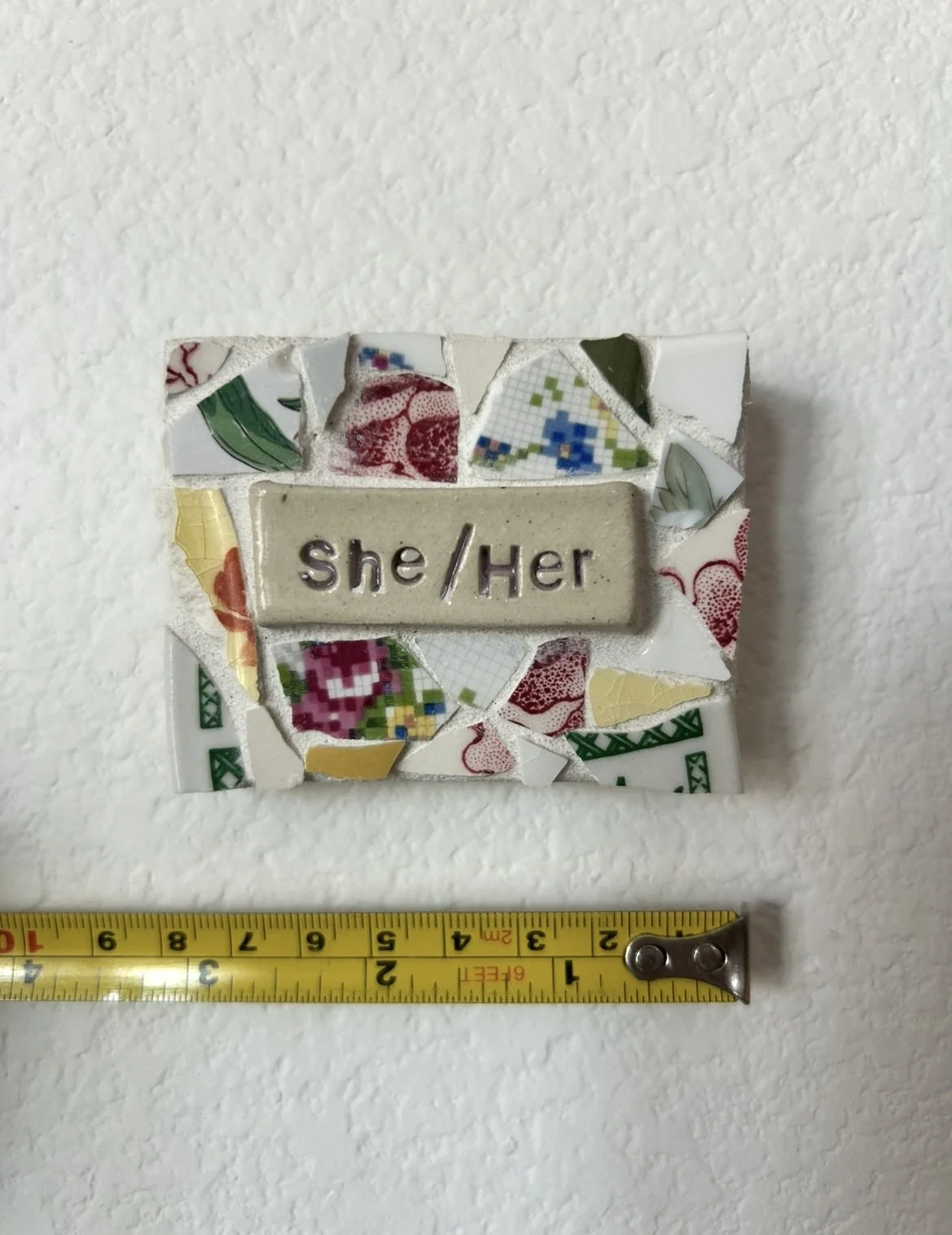 Wall hanging Pronoun Mosaics