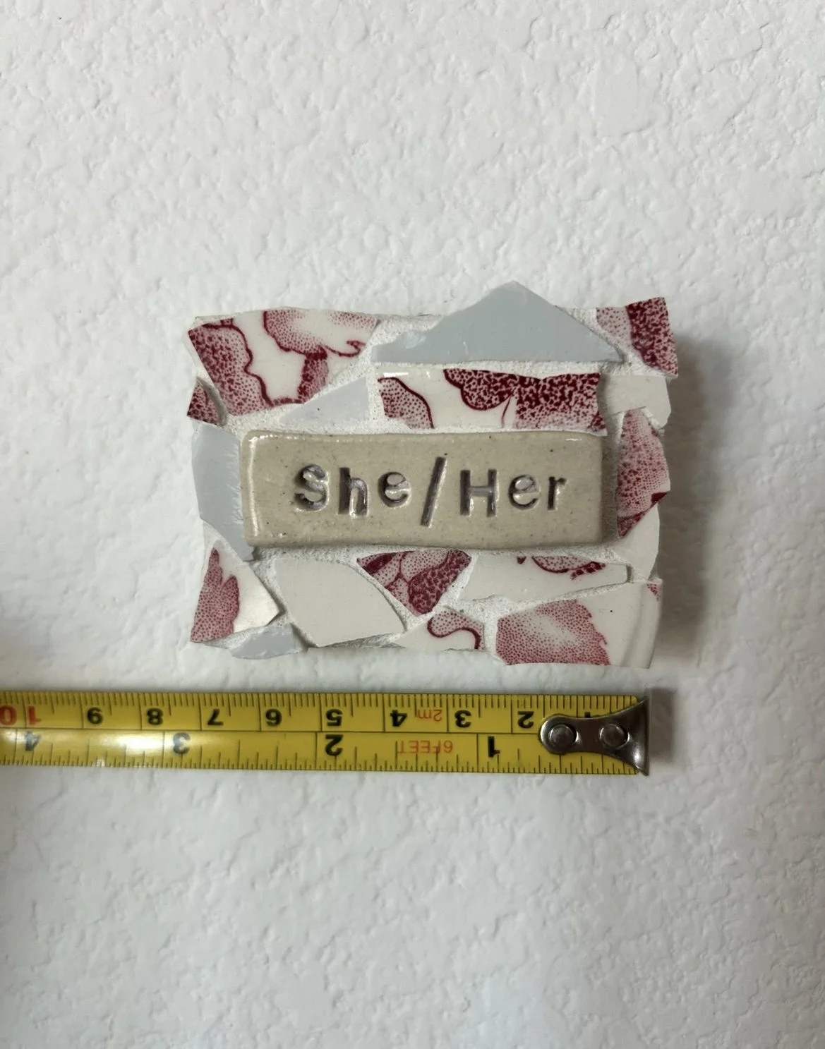 Wall hanging Pronoun Mosaics