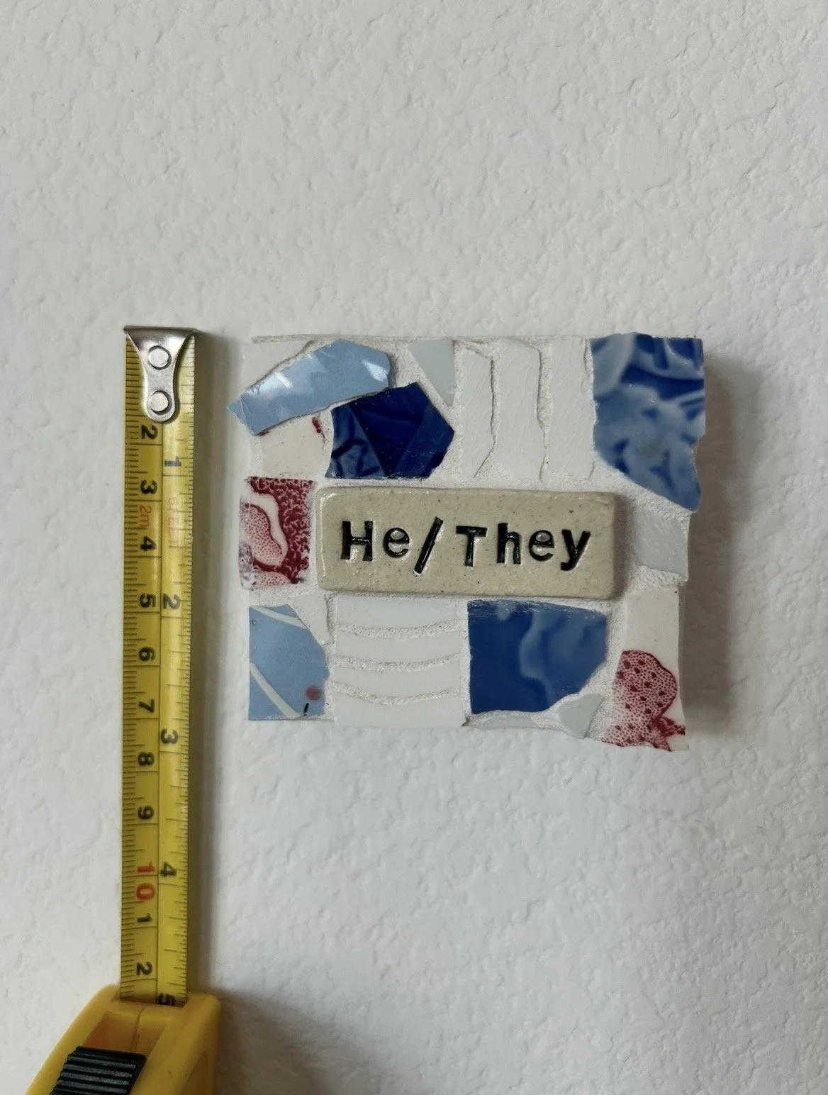 Wall hanging Pronoun Mosaics