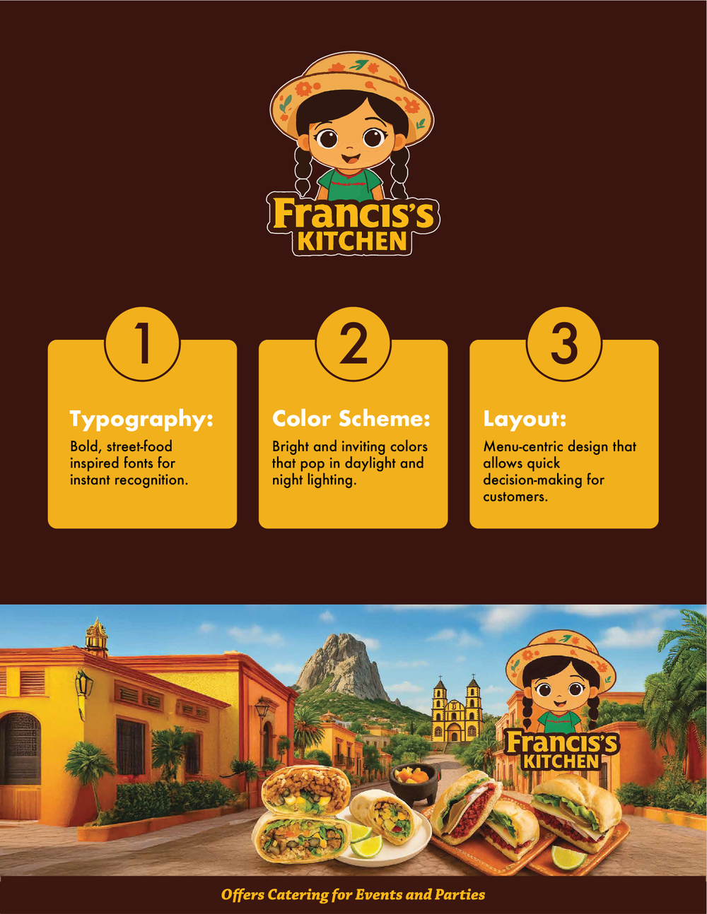 Francis's Kitchen brand concept