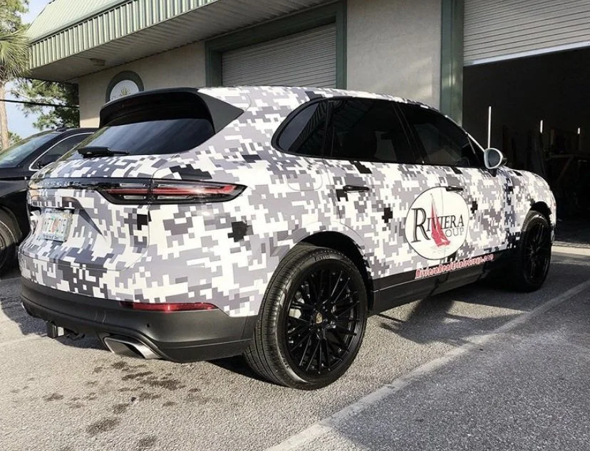 Riviera Group luxury vehicle wrap