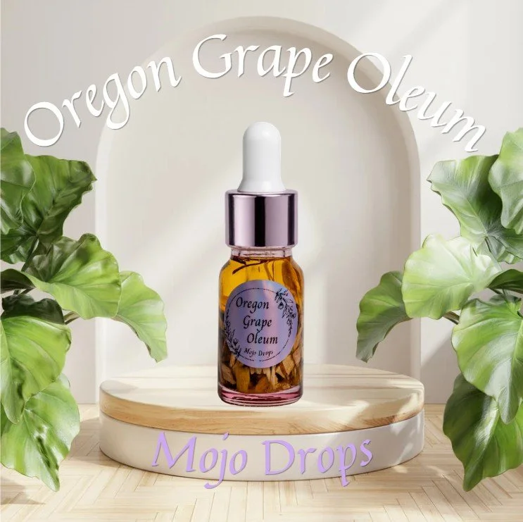 Oregon Grape Oleum - for Cleansing, Confidence, Vivacity